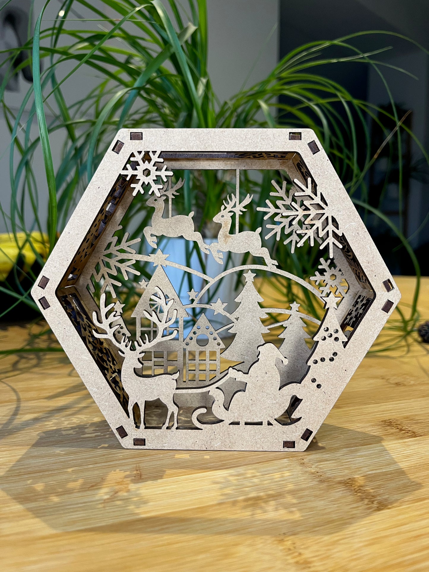 Kerstdecoratie - Kaarshouder