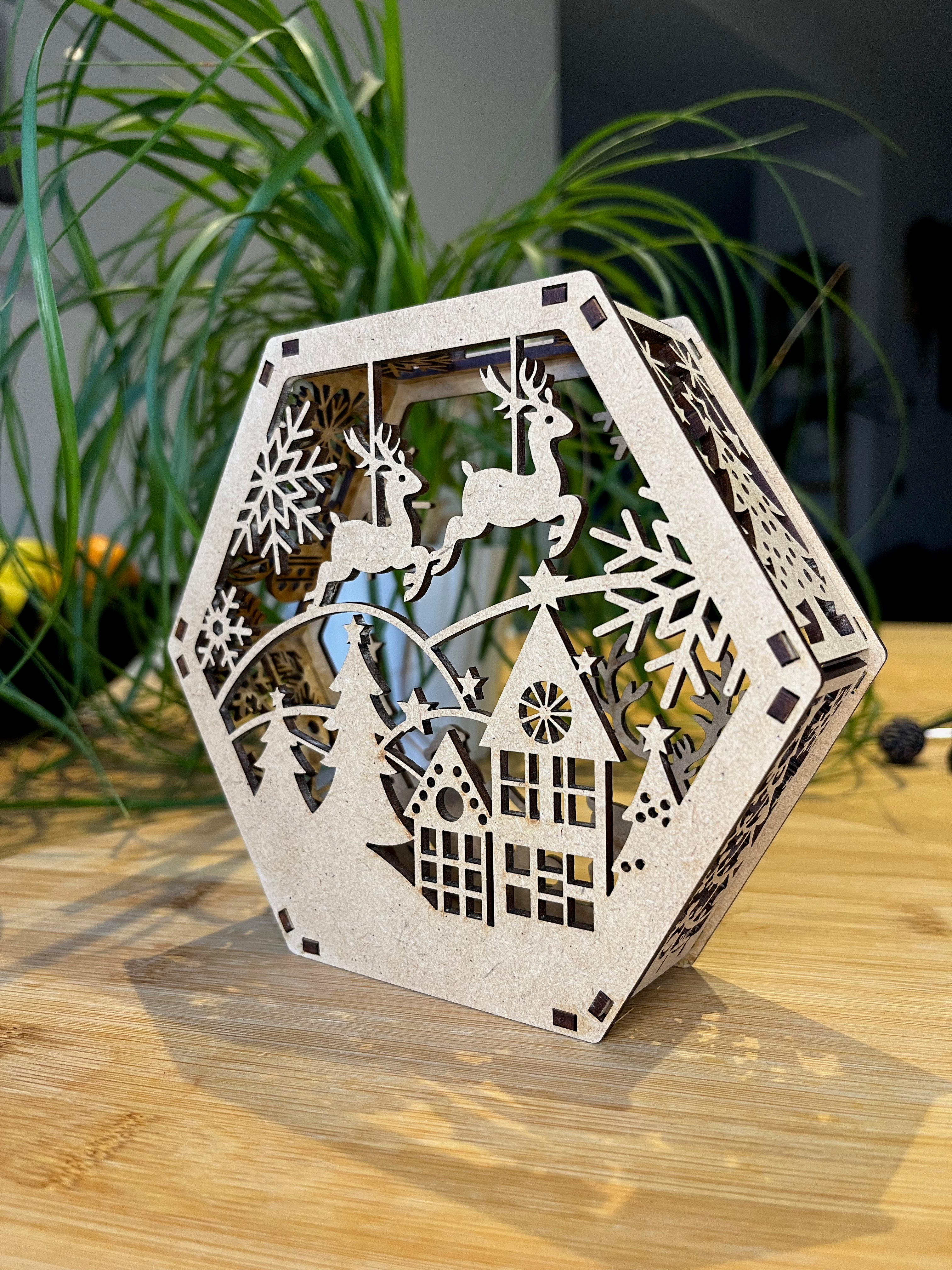 Décoration de Noël - Bougeoir