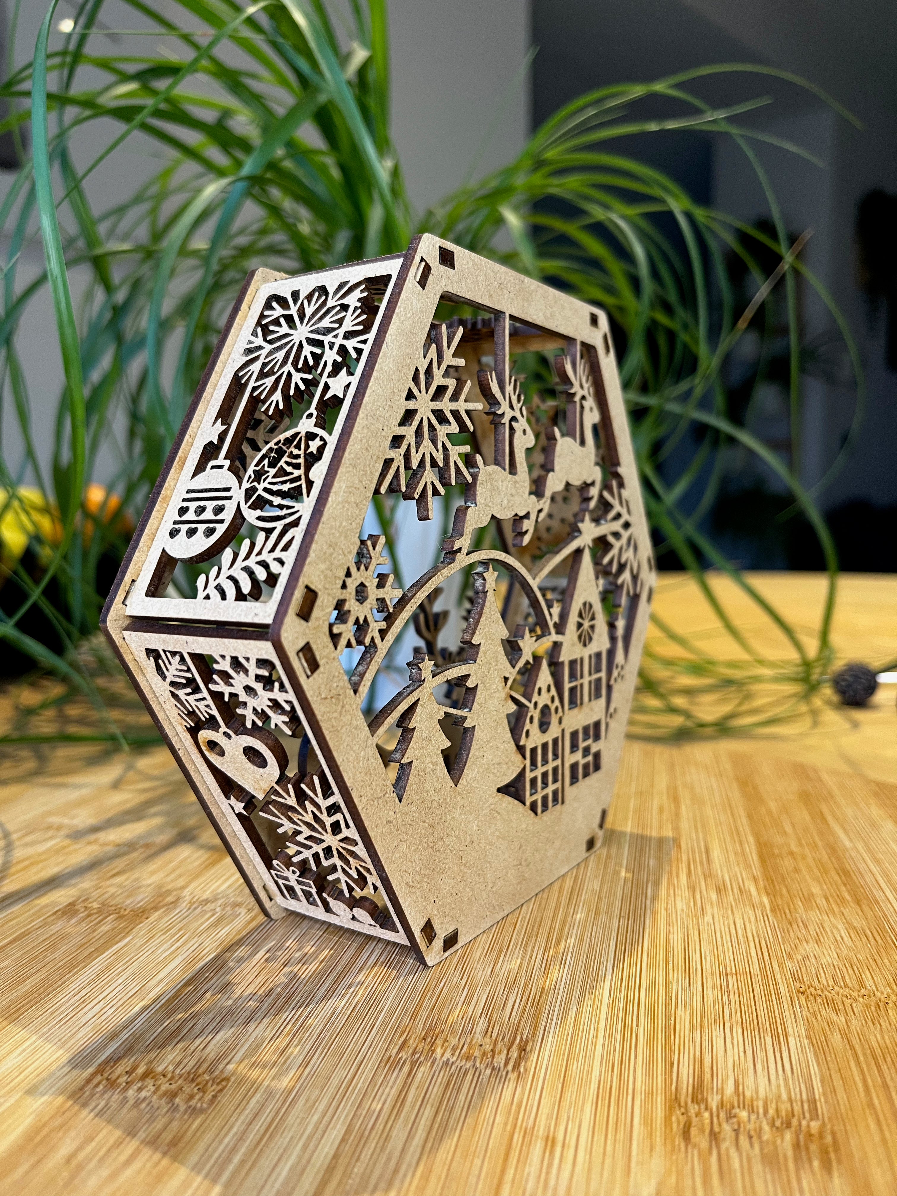 Décoration de Noël - Bougeoir