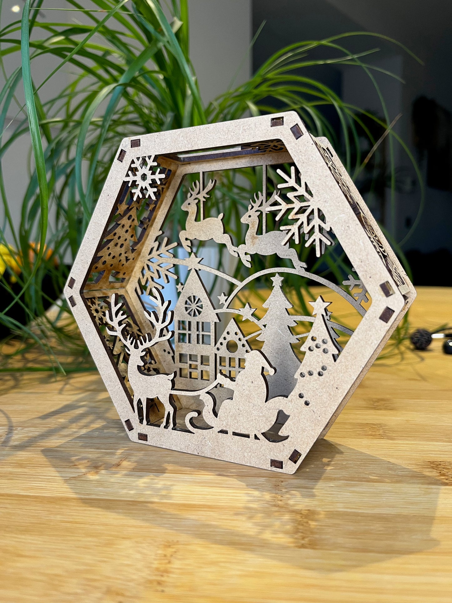 Kerstdecoratie - Kaarshouder