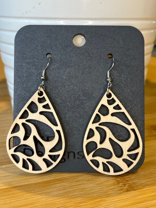 Boucles d'oreilles en forme de goutte