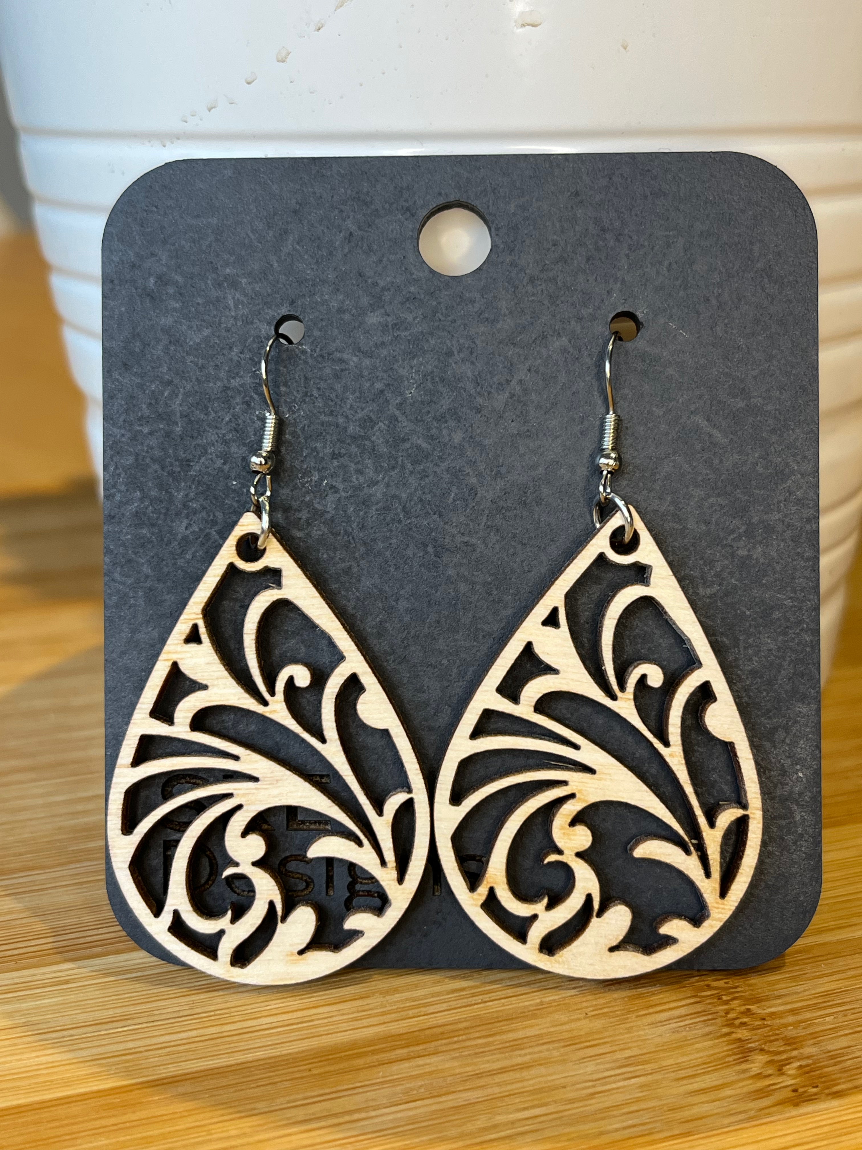 Boucles d'oreilles en forme de goutte