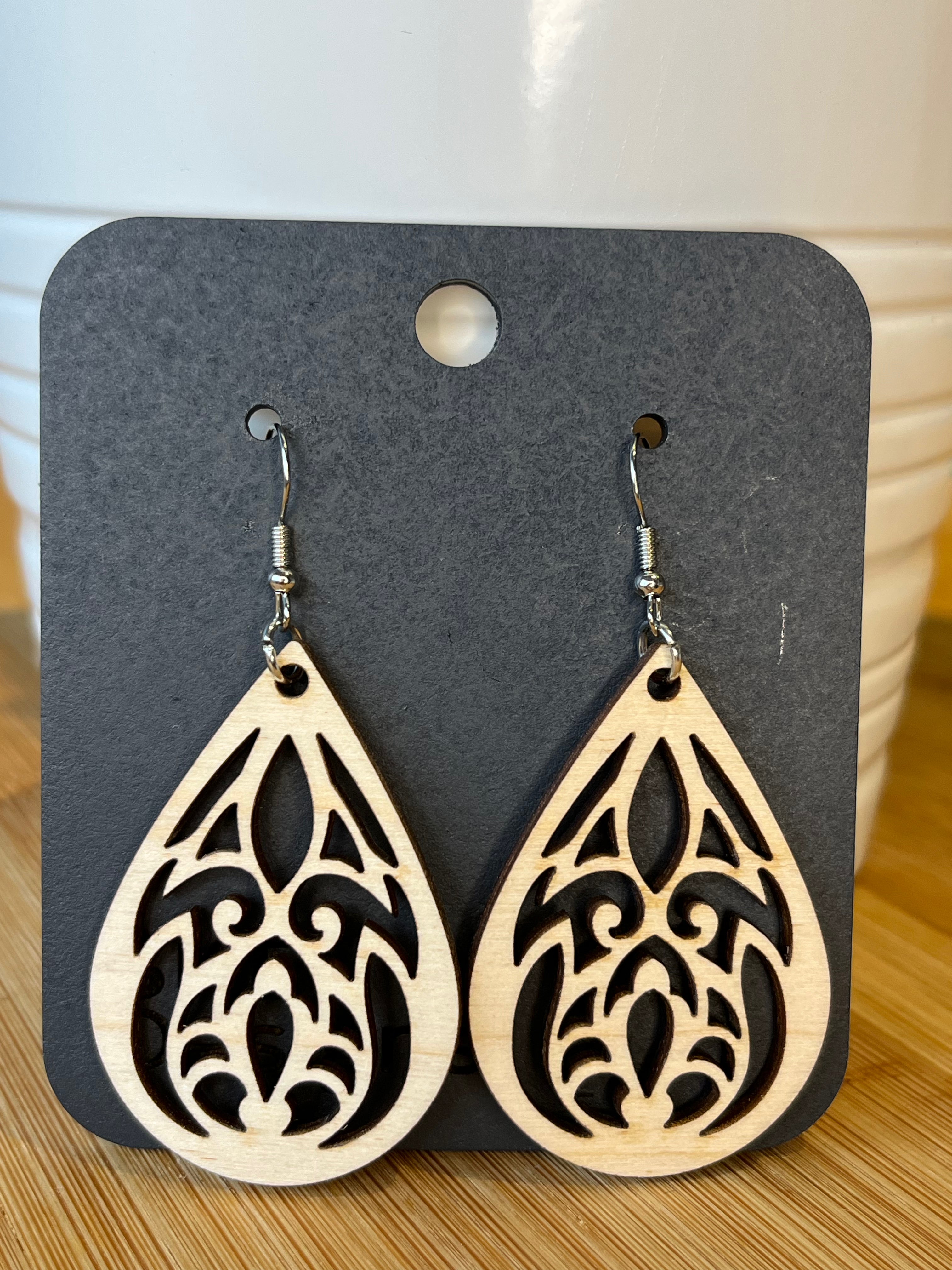 Boucles d'oreilles en forme de goutte