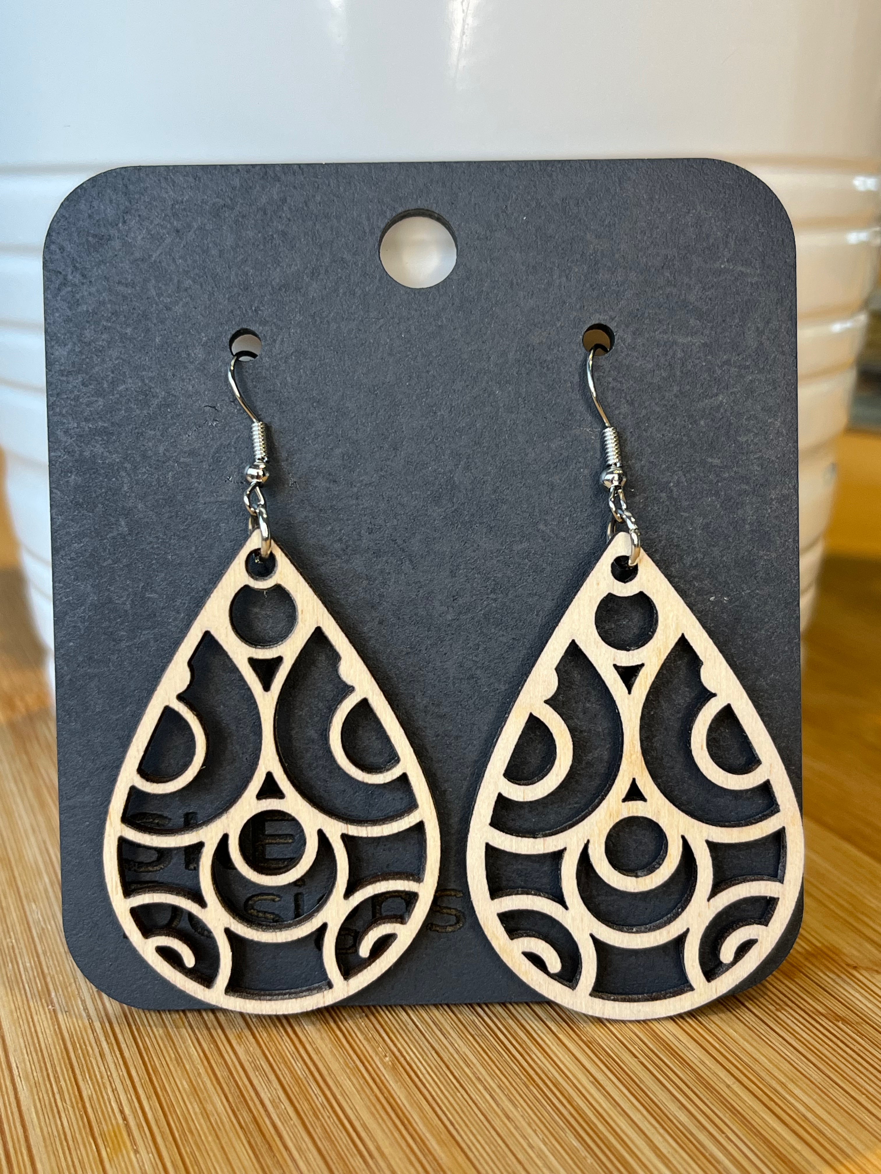 Boucles d'oreilles en forme de goutte