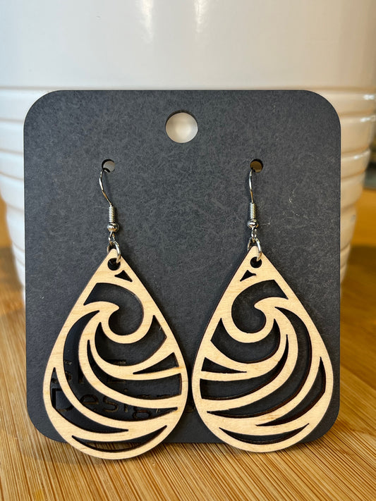 Boucles d'oreilles en forme de goutte