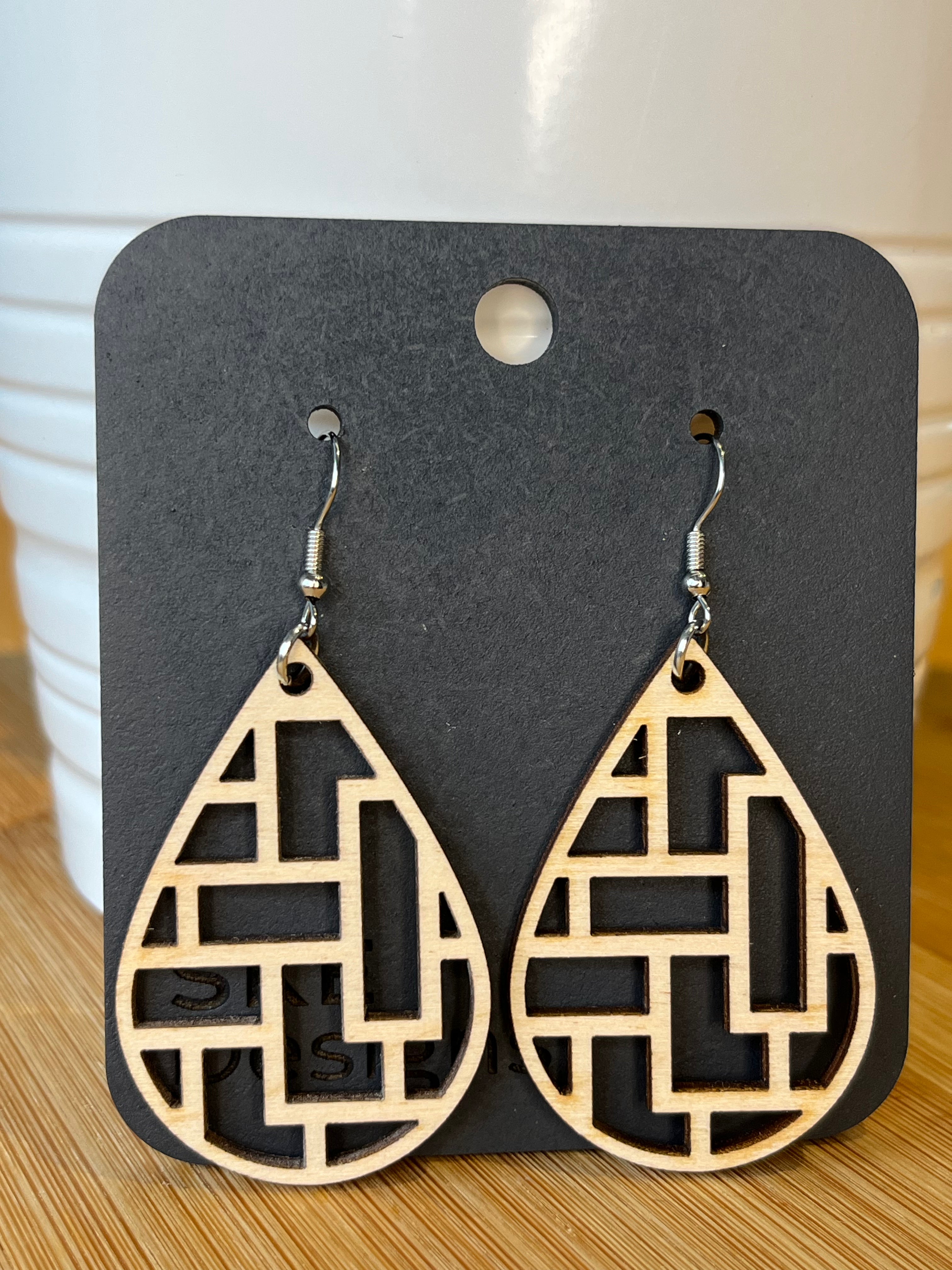 Boucles d'oreilles en forme de goutte