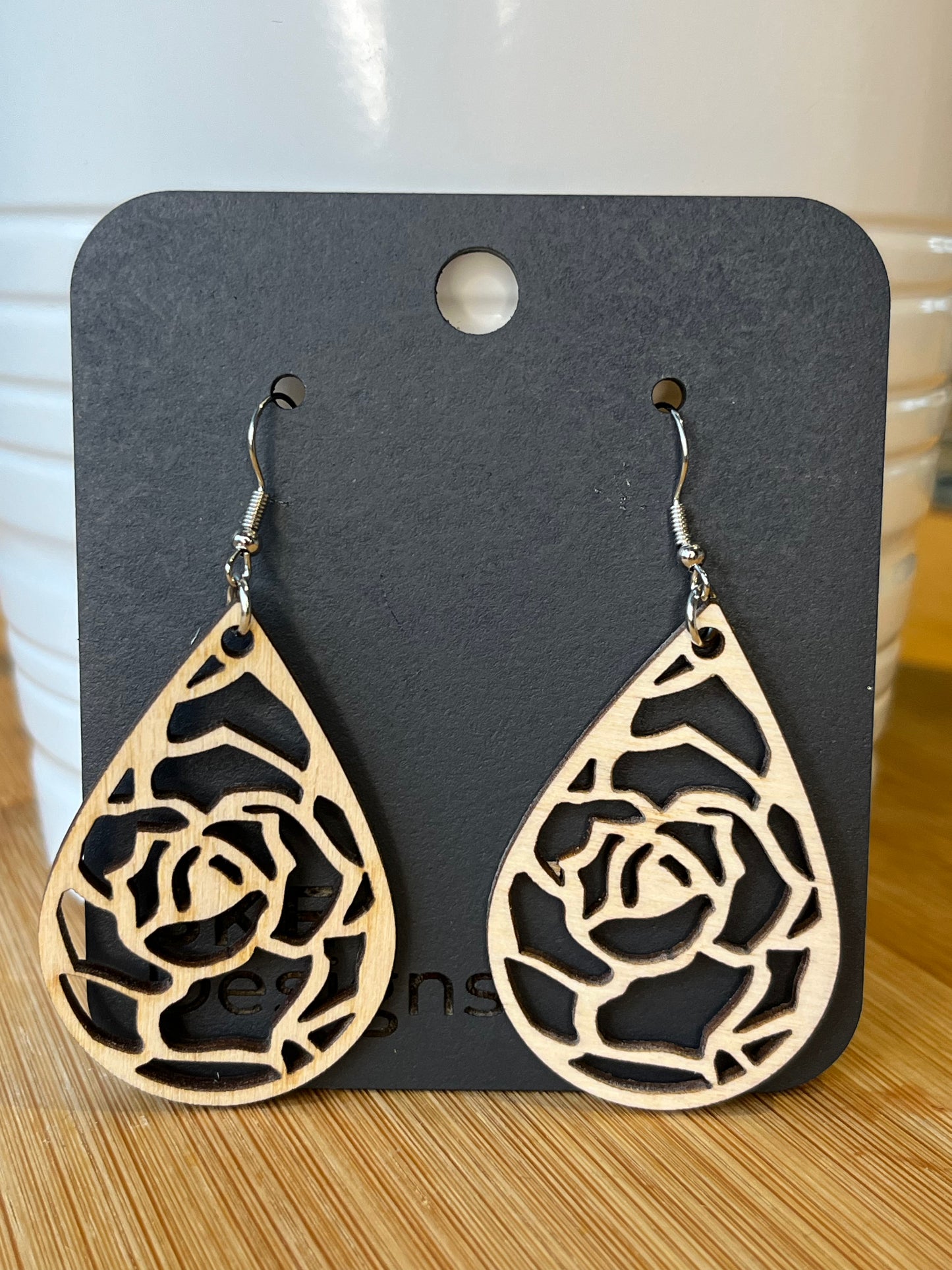 Teardrop earrings