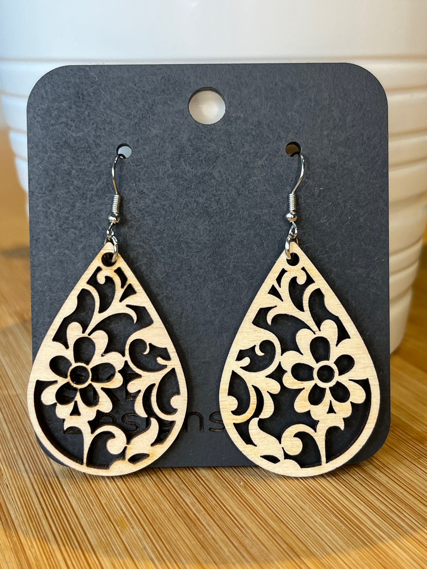 Teardrop earrings