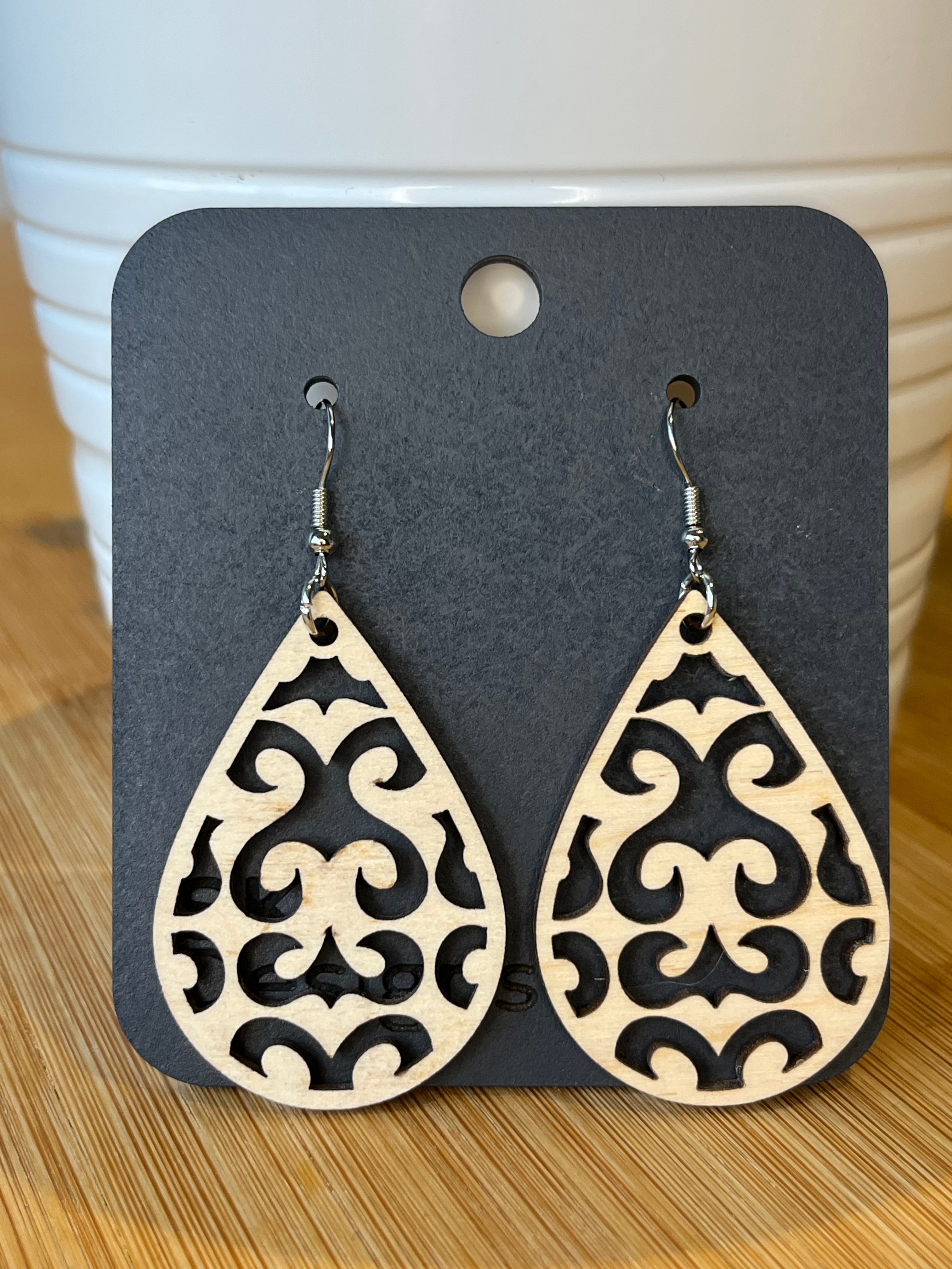 Boucles d'oreilles en forme de goutte