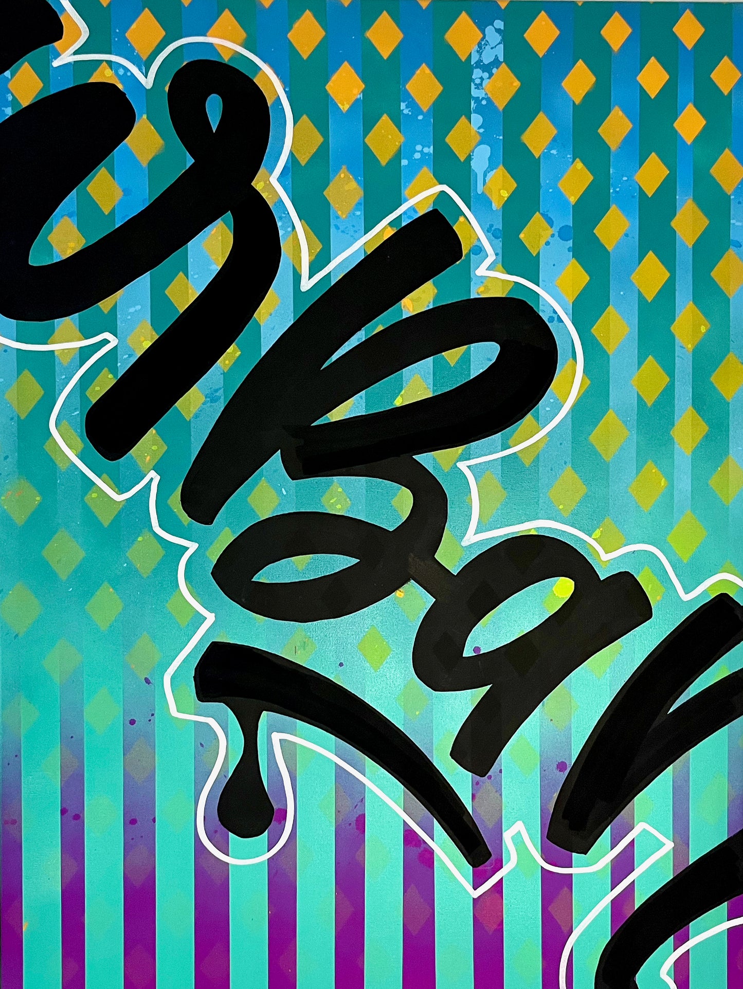 URBAN : Graffiti Wild Style 60x80