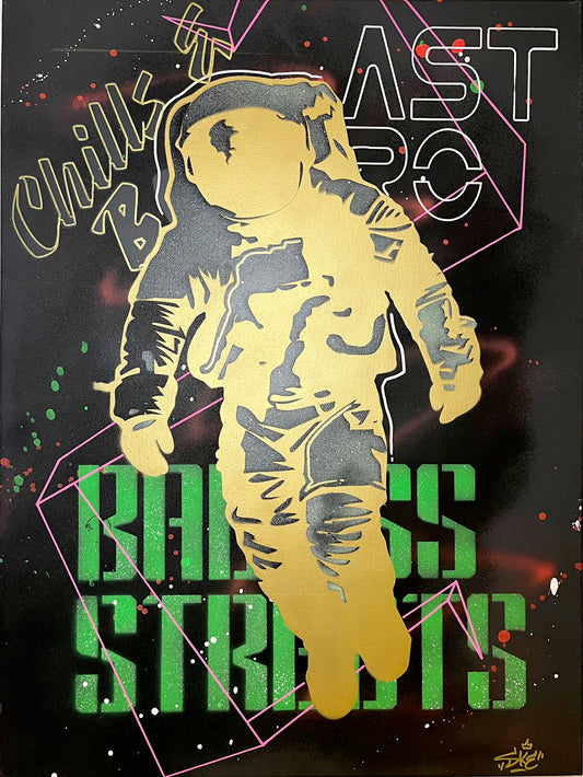 ASTRO - l'astronaute pop art 60x80