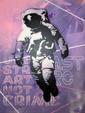 ASTRO - l'astronaute pop art 60x80