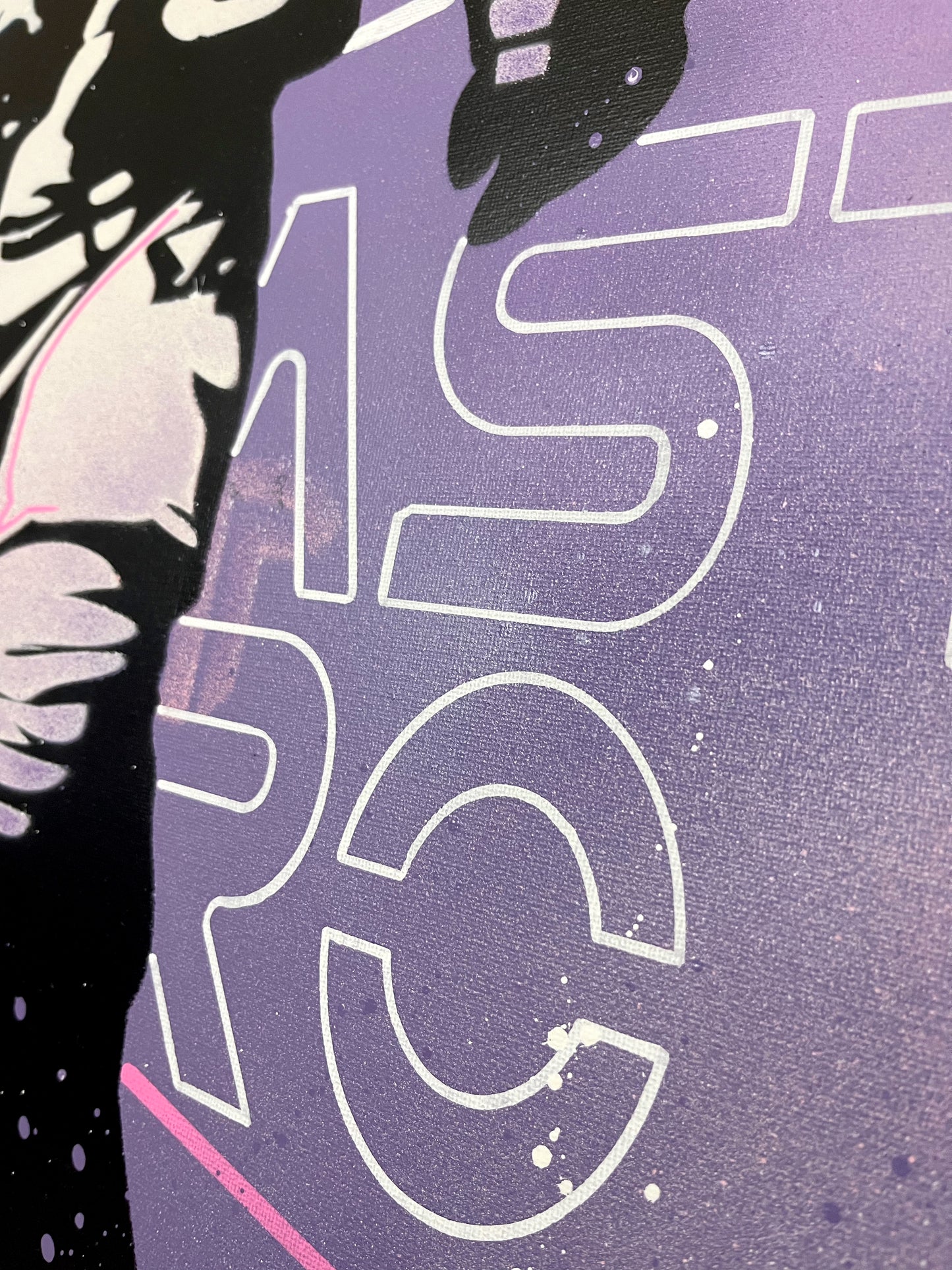 ASTRO - l'astronaute pop art 60x80