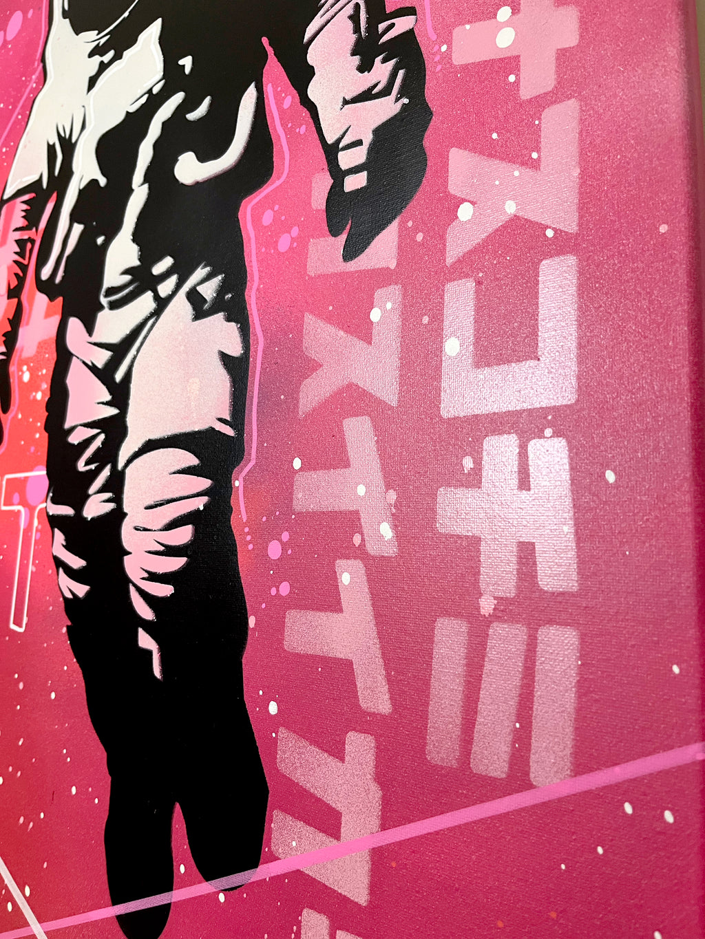 ASTRO - l'astronaute pop art 60x80