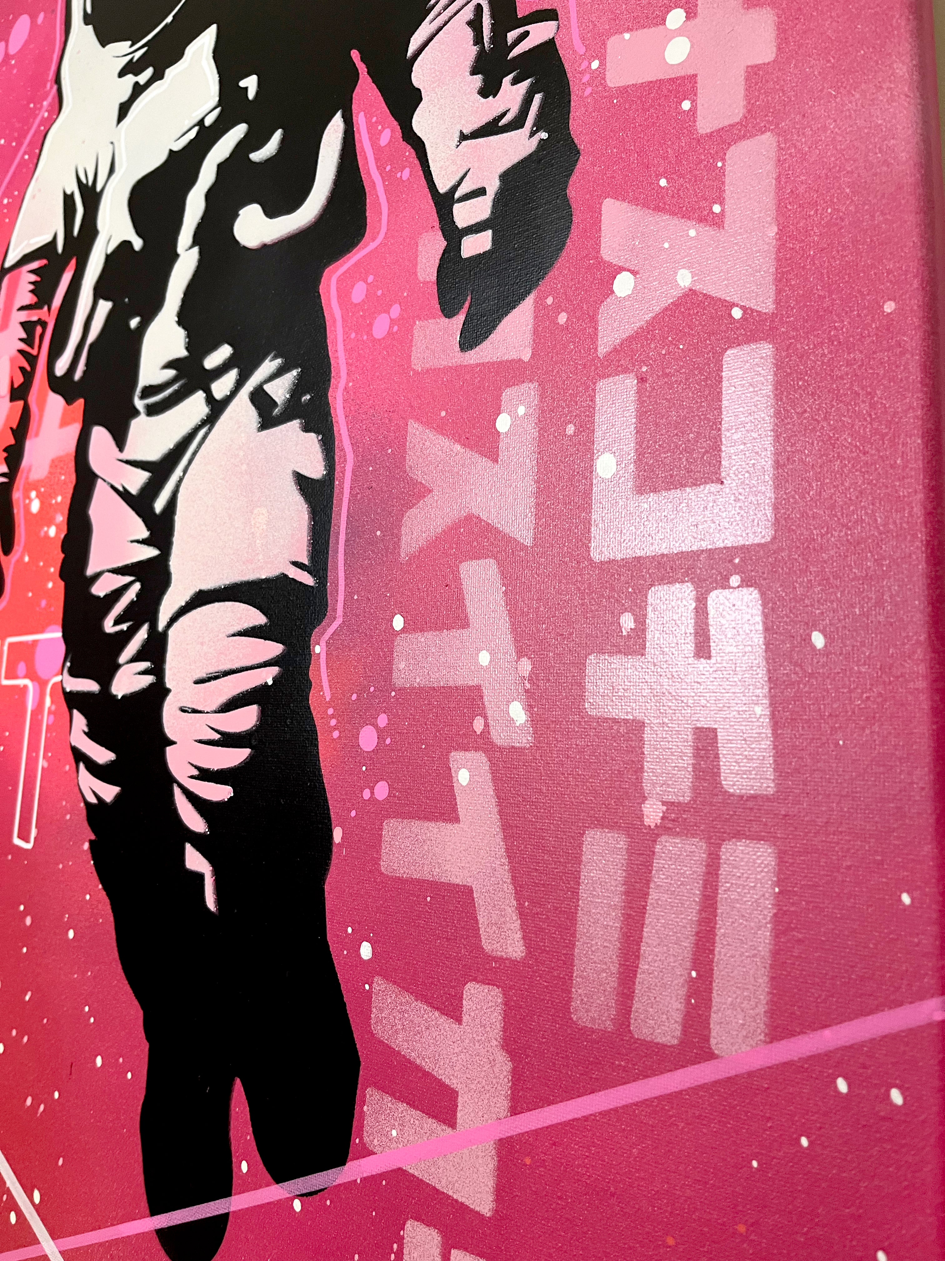 ASTRO - l'astronaute pop art 60x80