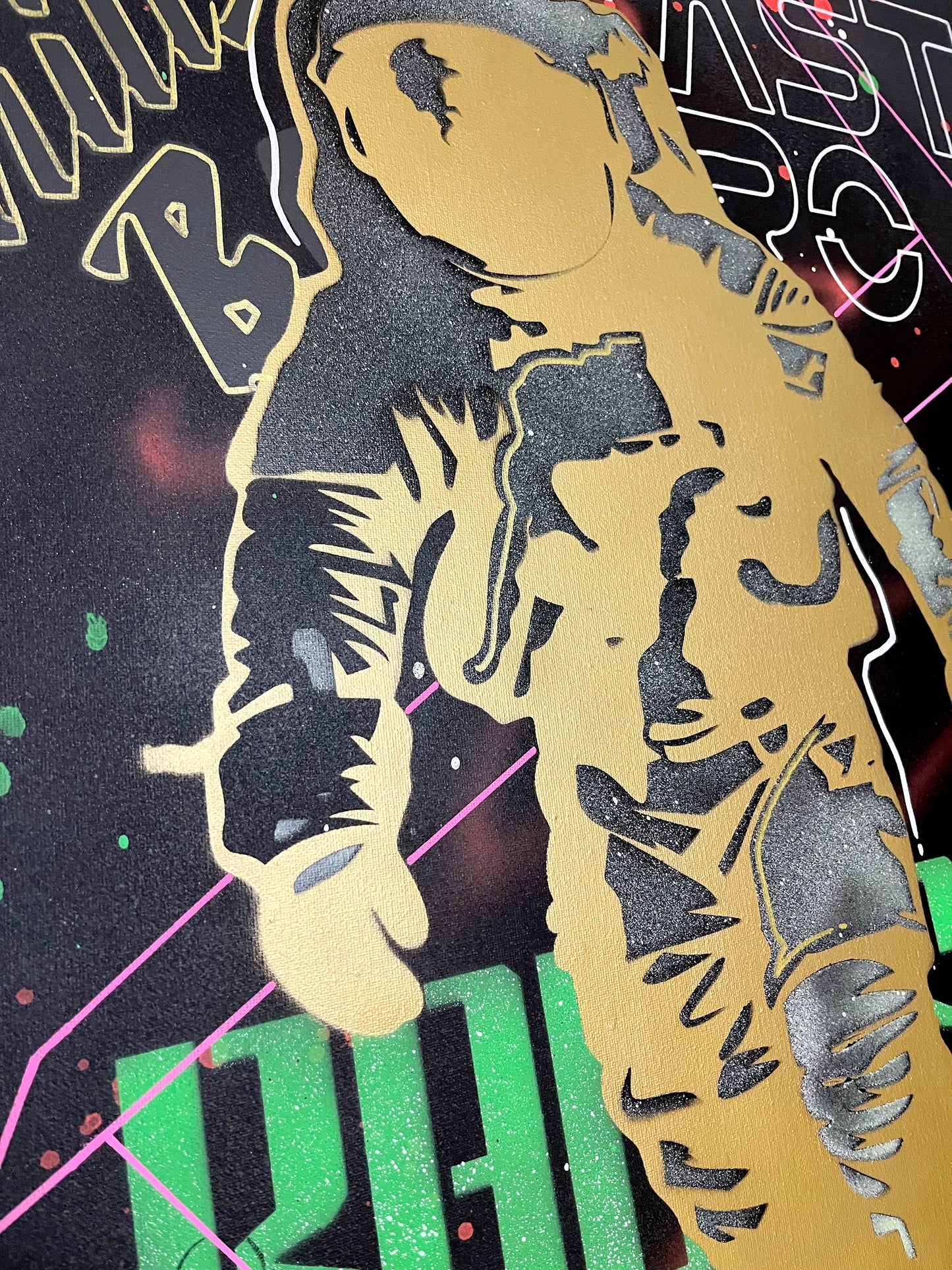 ASTRO - l'astronaute pop art 60x80