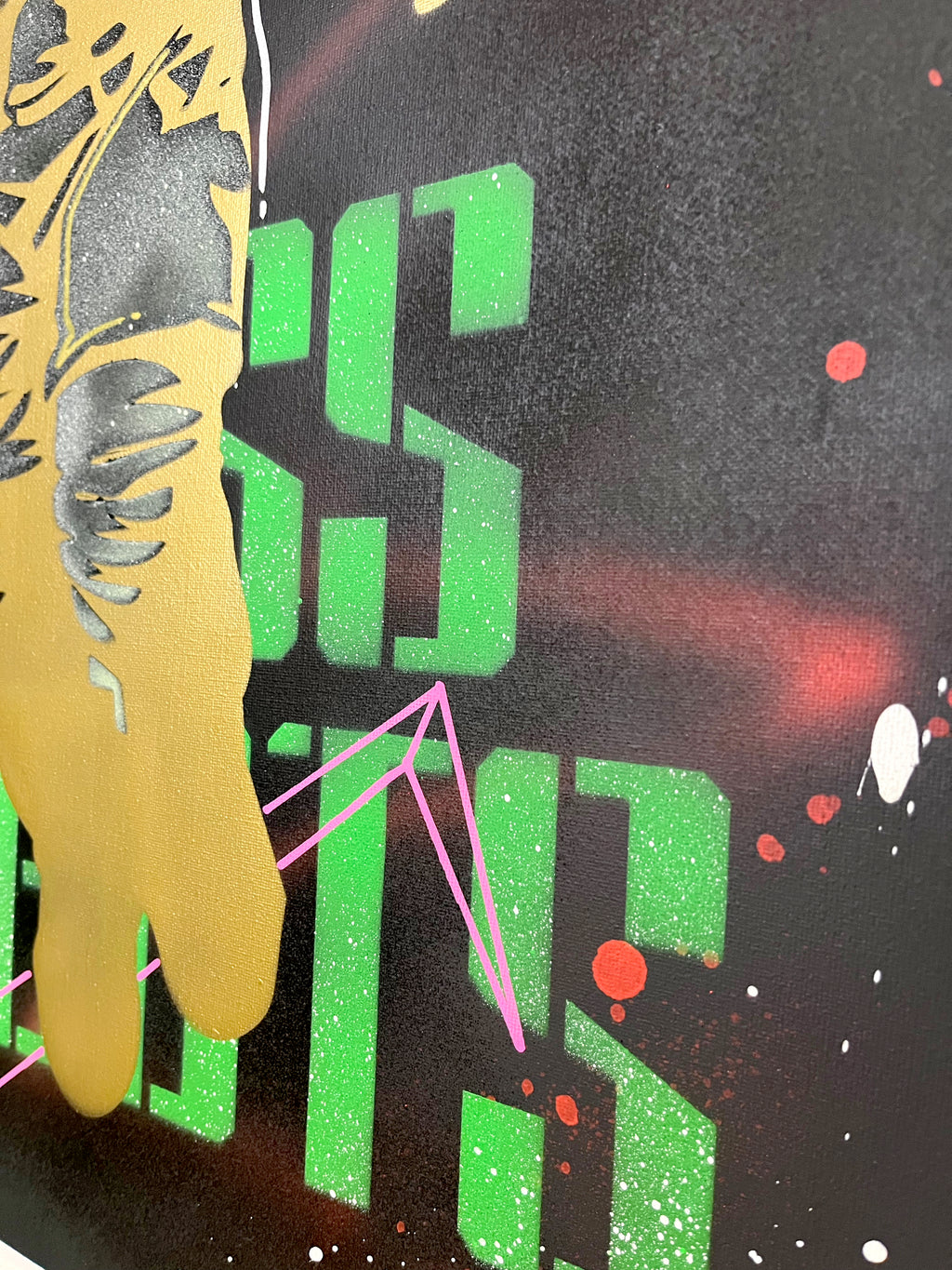 ASTRO - l'astronaute pop art 60x80