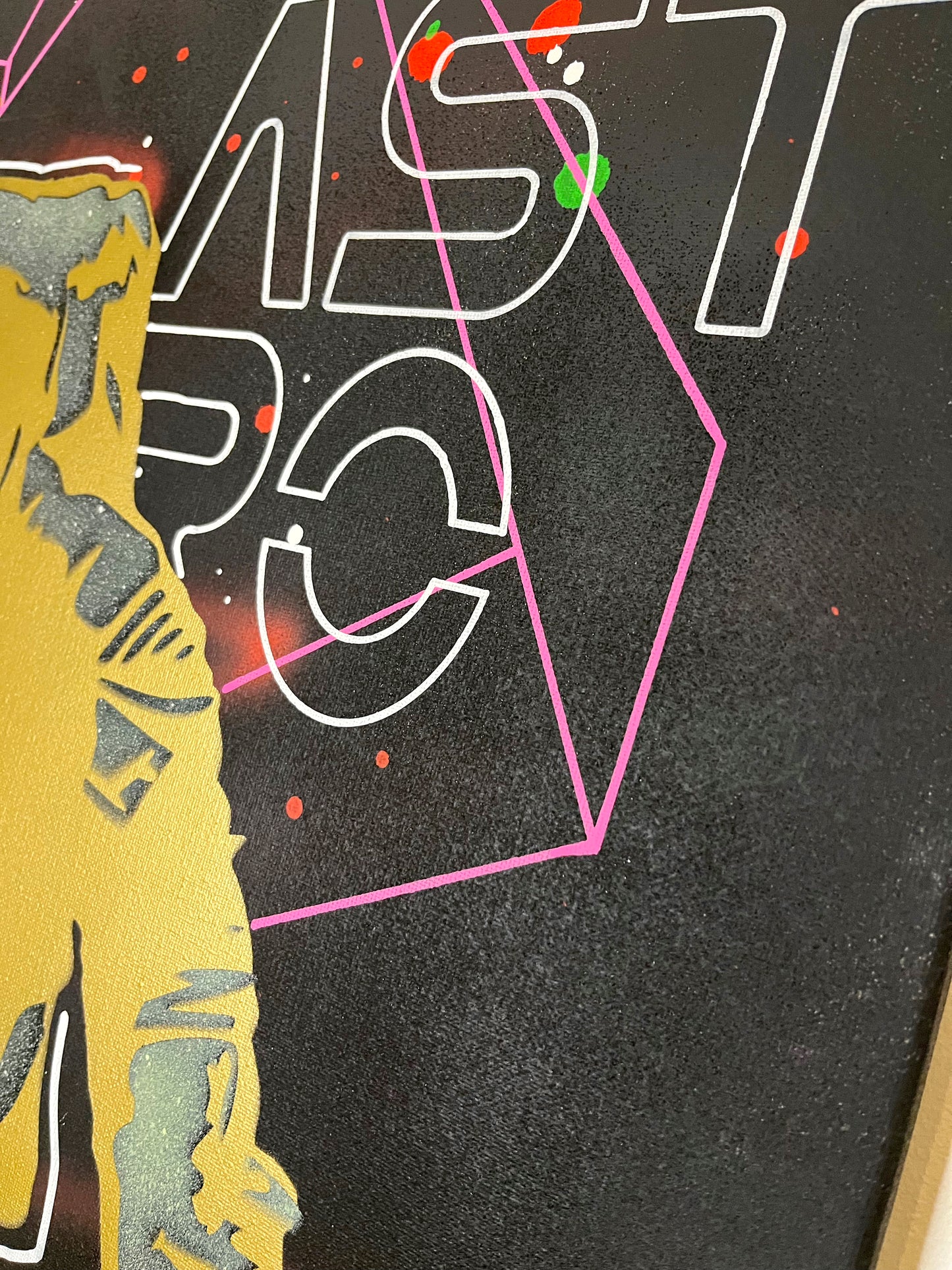 ASTRO - l'astronaute pop art 60x80