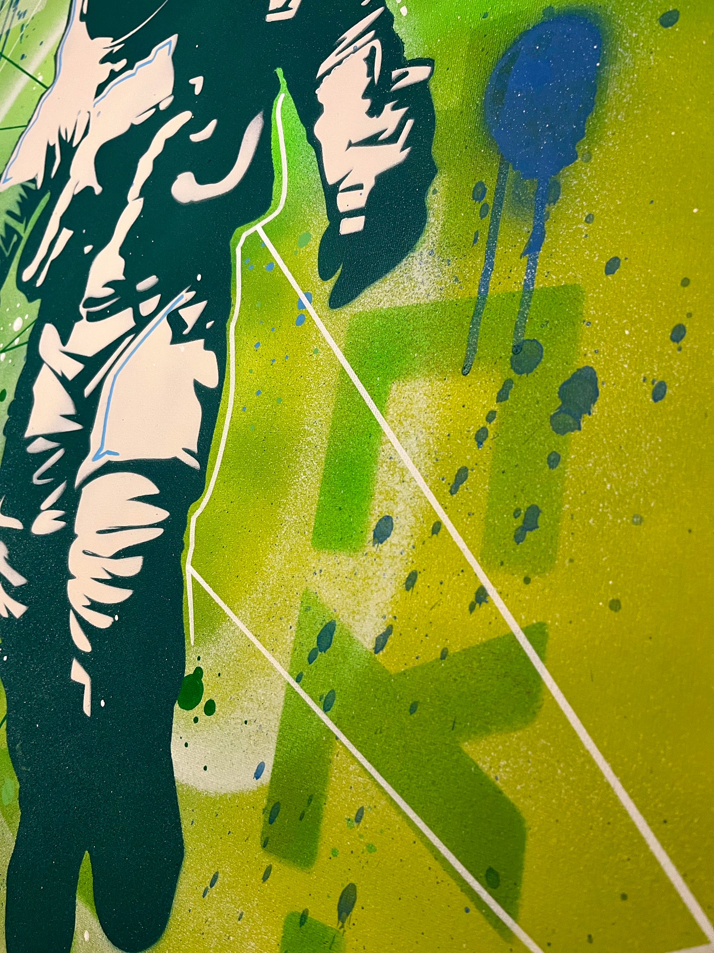 ASTRO - l'astronaute pop art 60x80