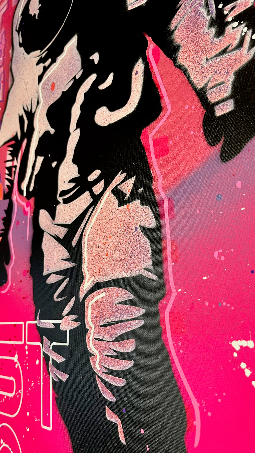 ASTRO - l'astronaute pop art 50x70