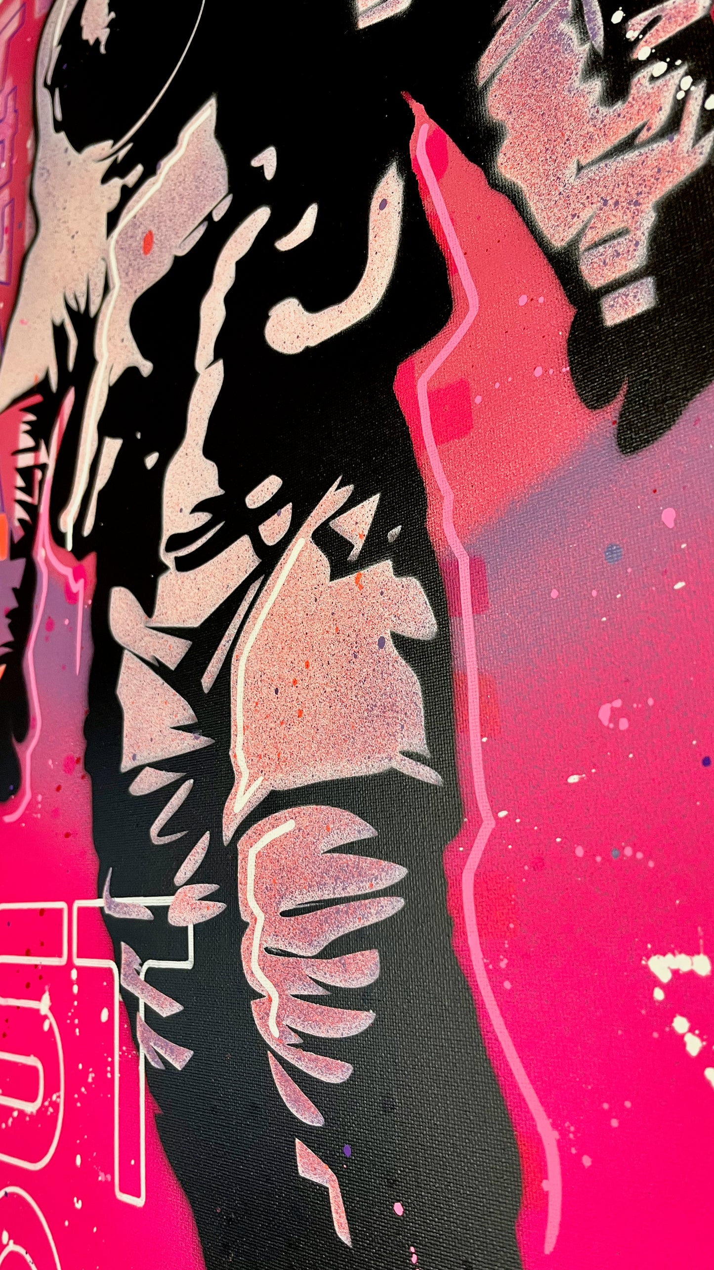 ASTRO - l'astronaute pop art 50x70