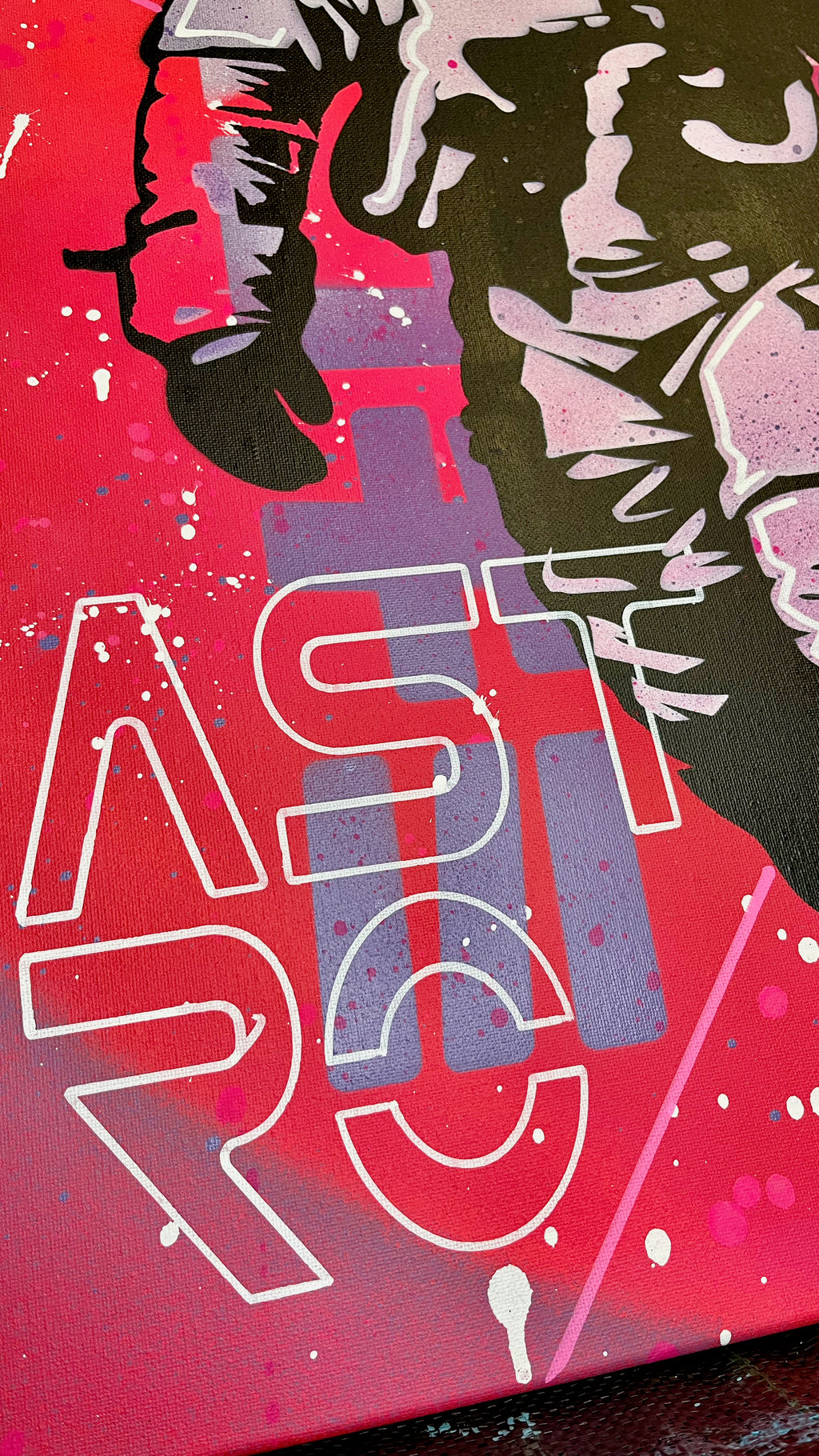 ASTRO - l'astronaute pop art 50x70