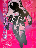 ASTRO - l'astronaute pop art 50x70