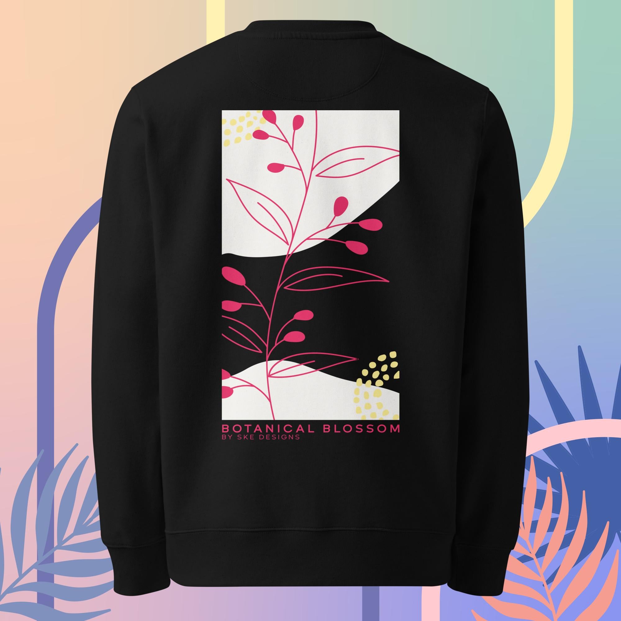 Botanical Blossom - Sweatshirt éco-responsable unisexe