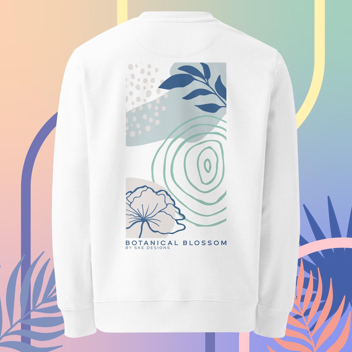 Botanical Blossom - Sweatshirt éco-responsable unisexe