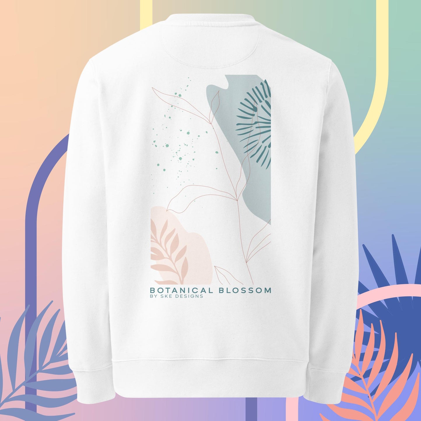 Botanical Blossom - Unisex Eco-Friendly Sweatshirt