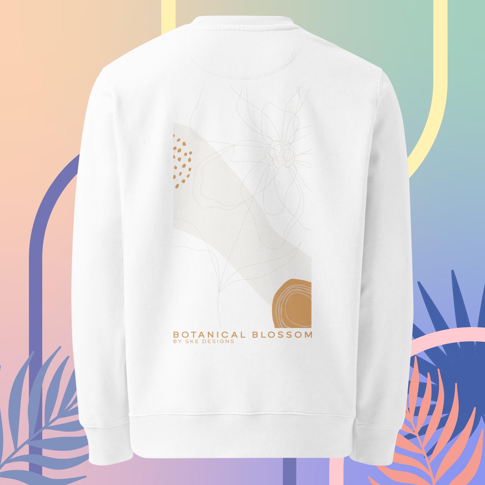 Botanical Blossom - Sweatshirt éco-responsable unisexe