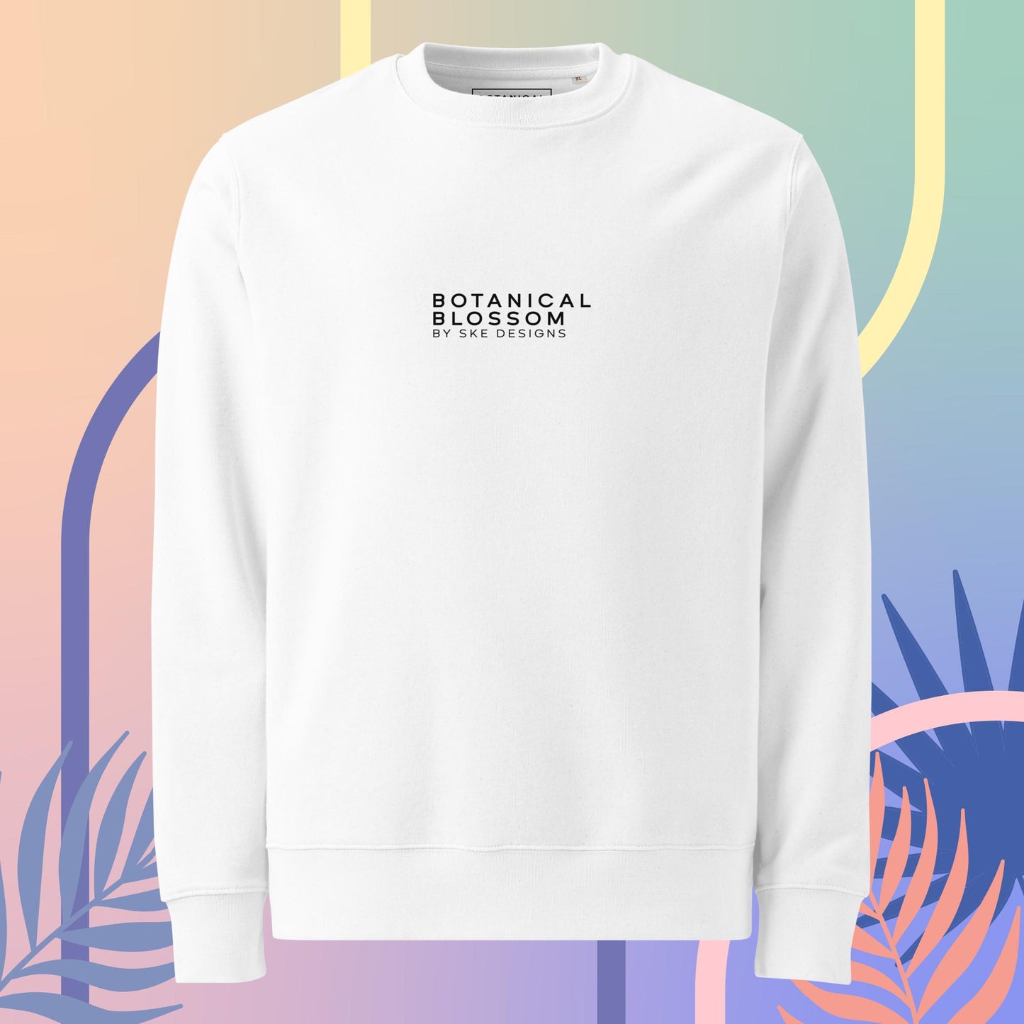 Botanical Blossom - Unisex Eco-Friendly Sweatshirt