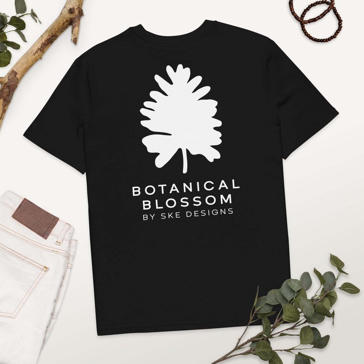 Botanical Blossom - T-shirt unisexe en coton biologique