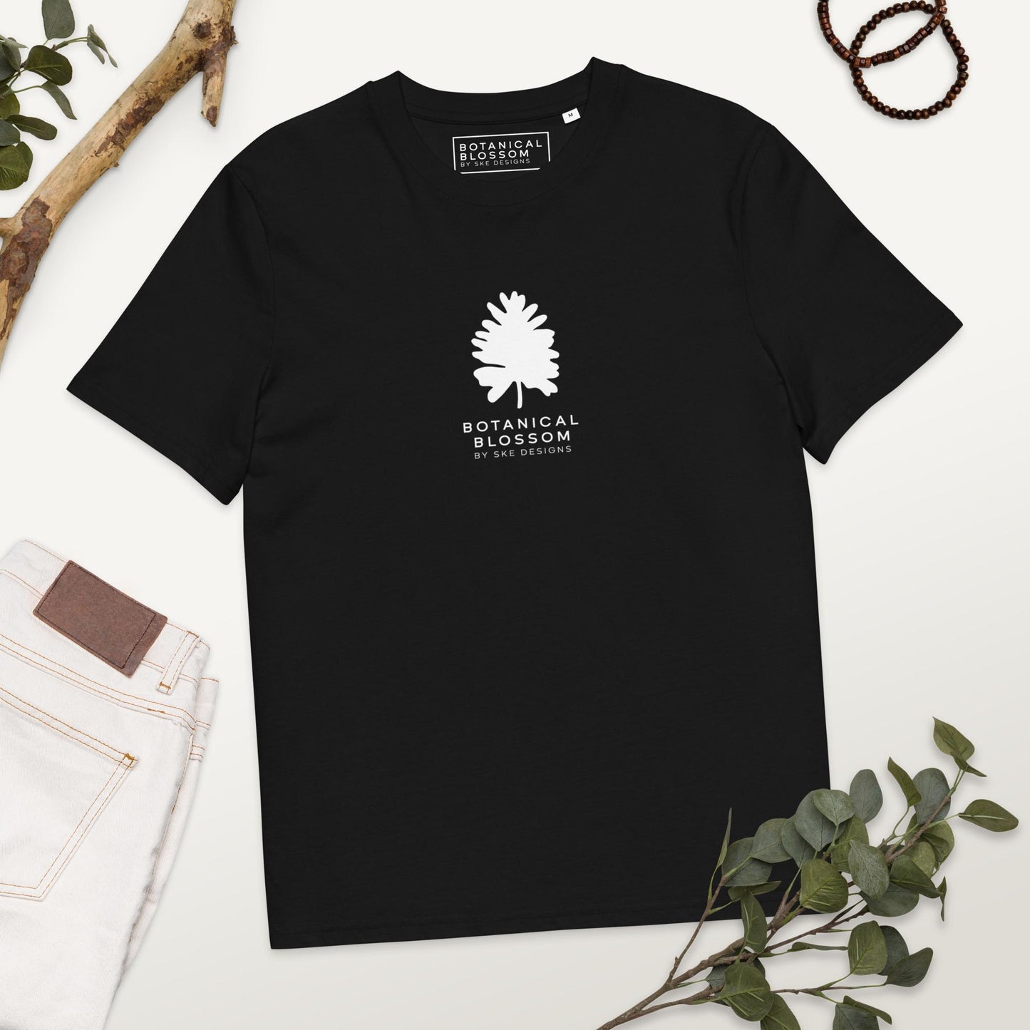 Botanical Blossom - T-shirt unisexe en coton biologique