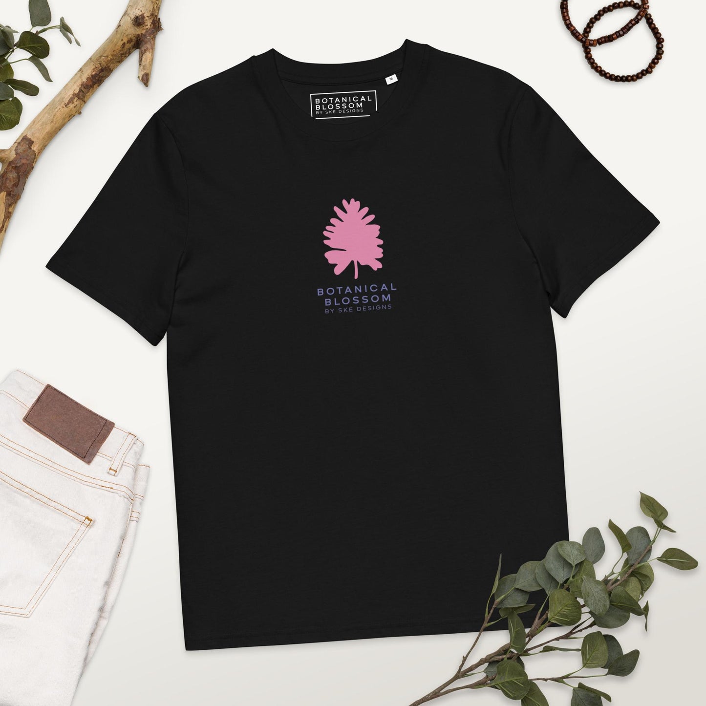 Botanical Blossom - Uniseks T-shirt van biologisch katoen