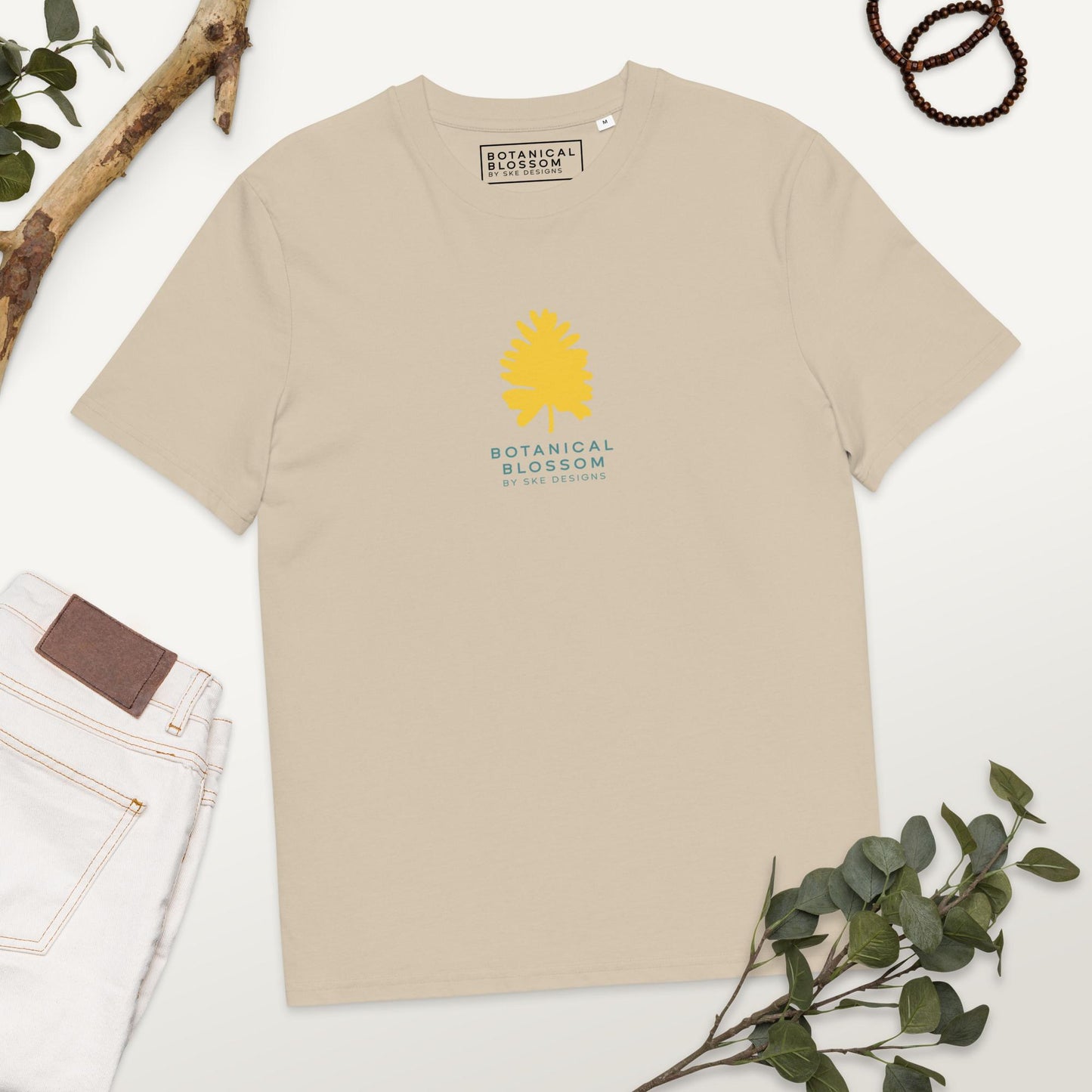 Botanical Blossom - Uniseks T-shirt van biologisch katoen