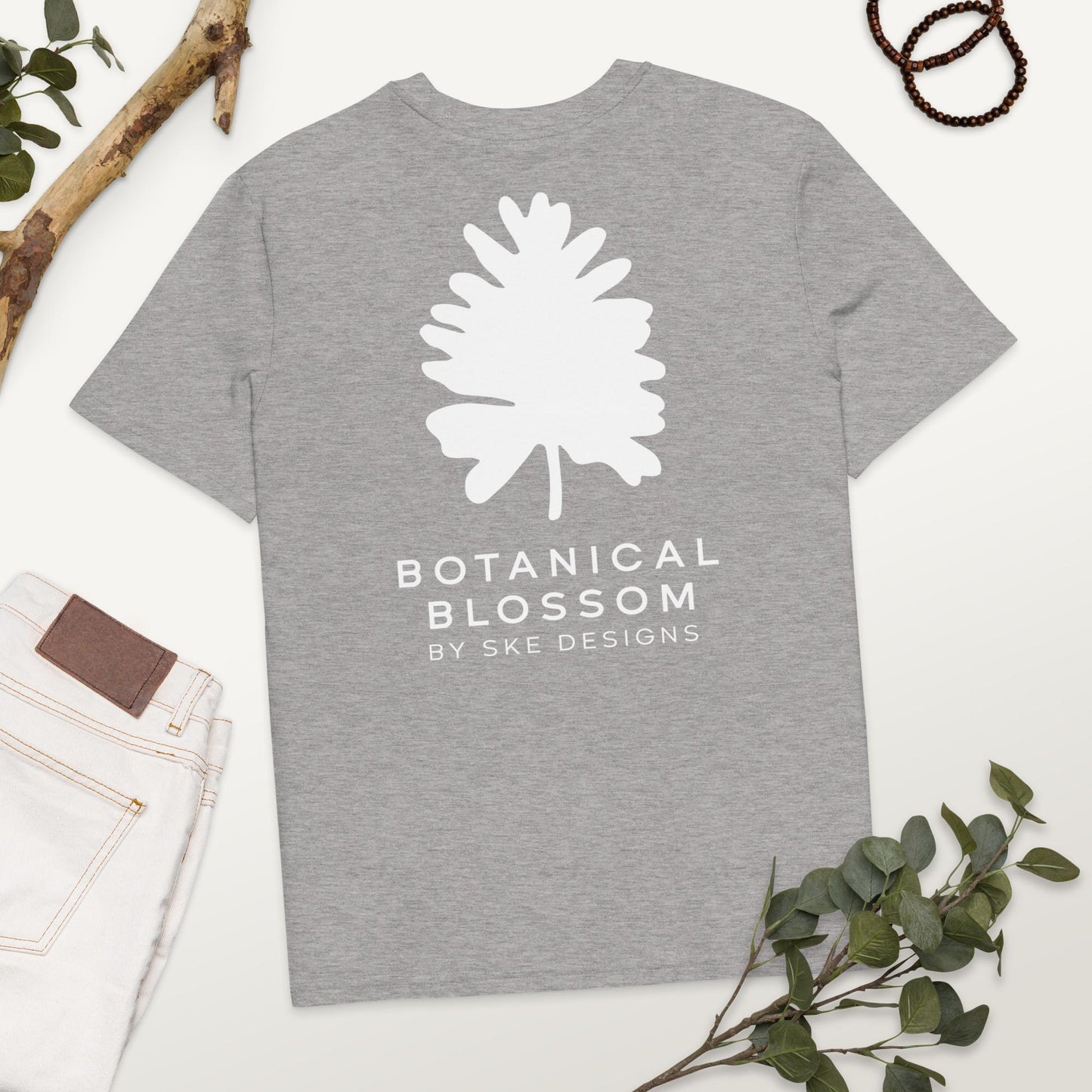 Botanical Blossom - T-shirt unisexe en coton biologique