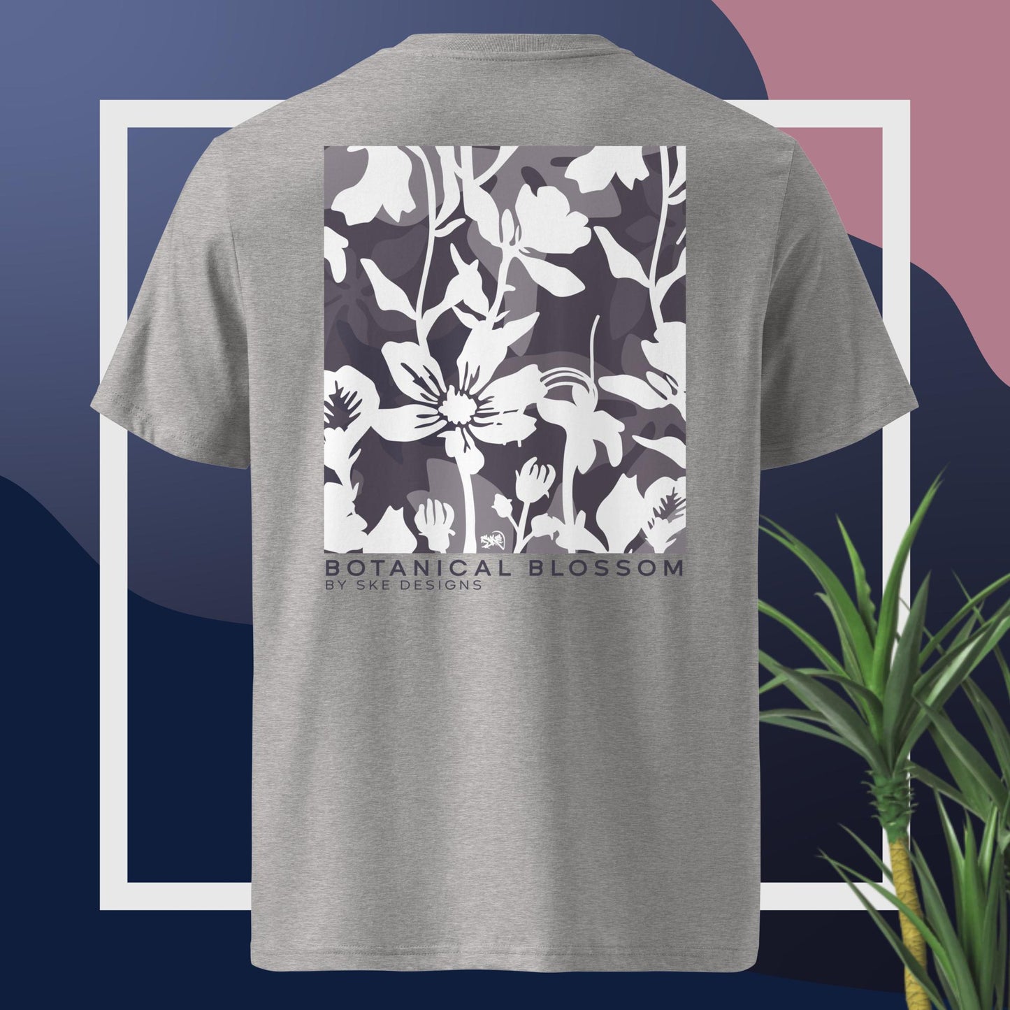 Botanical Blossom - Uniseks T-shirt van biologisch katoen