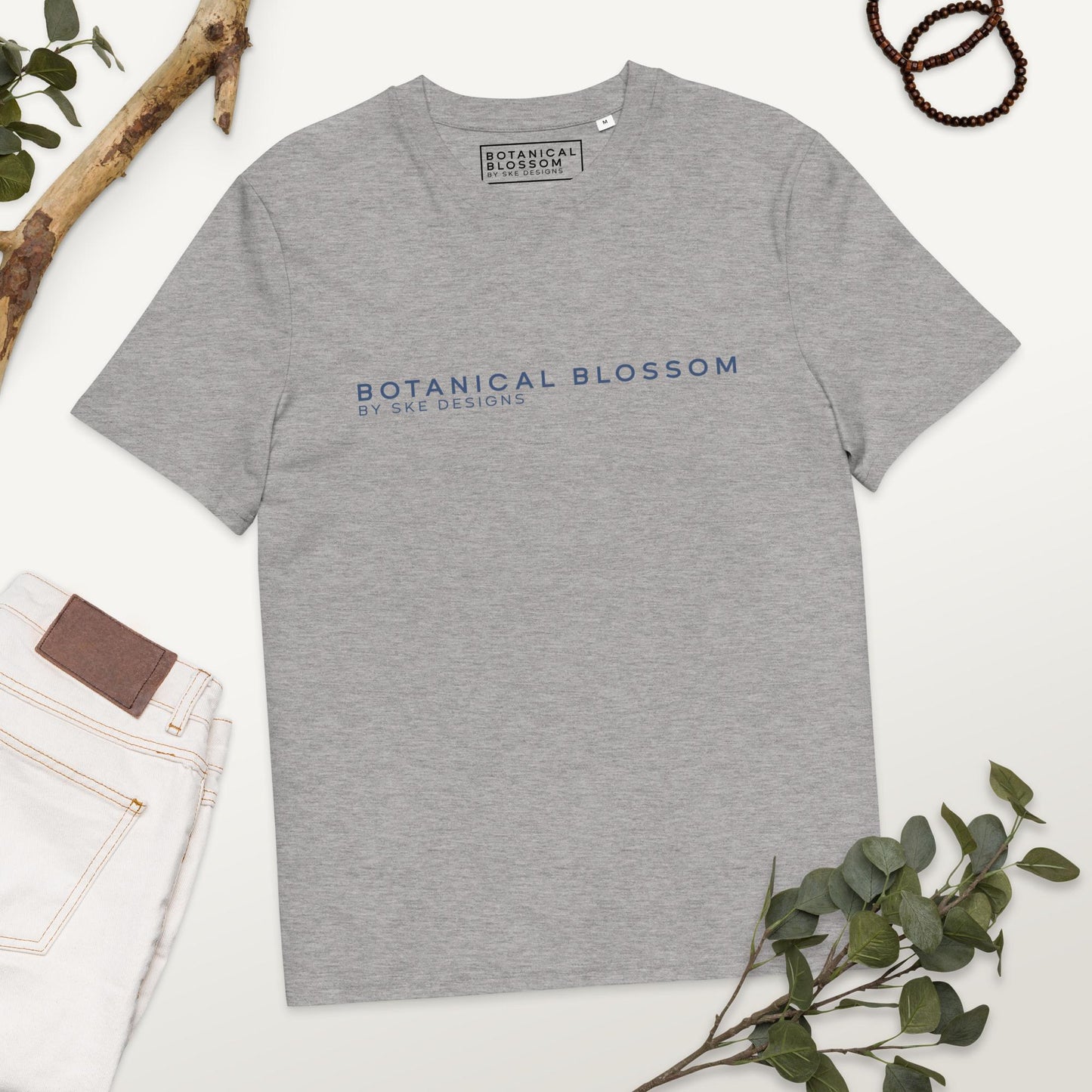 Botanical Blossom - T-shirt unisexe en coton biologique