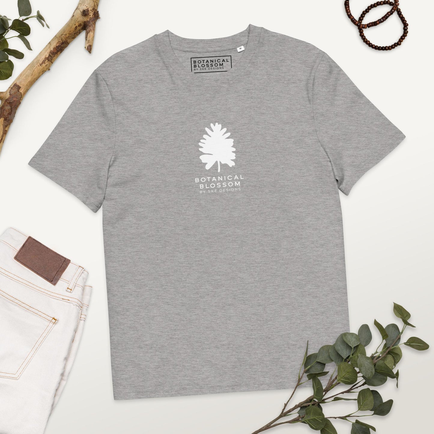 Botanical Blossom - T-shirt unisexe en coton biologique