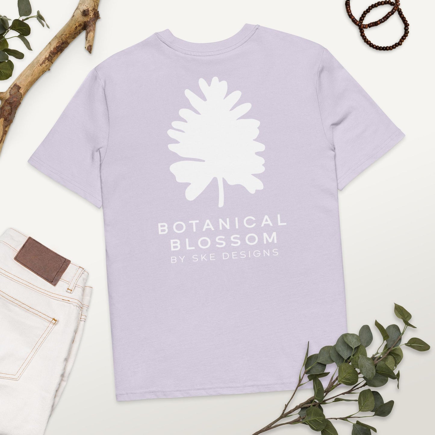 Botanical Blossom - T-shirt unisexe en coton biologique