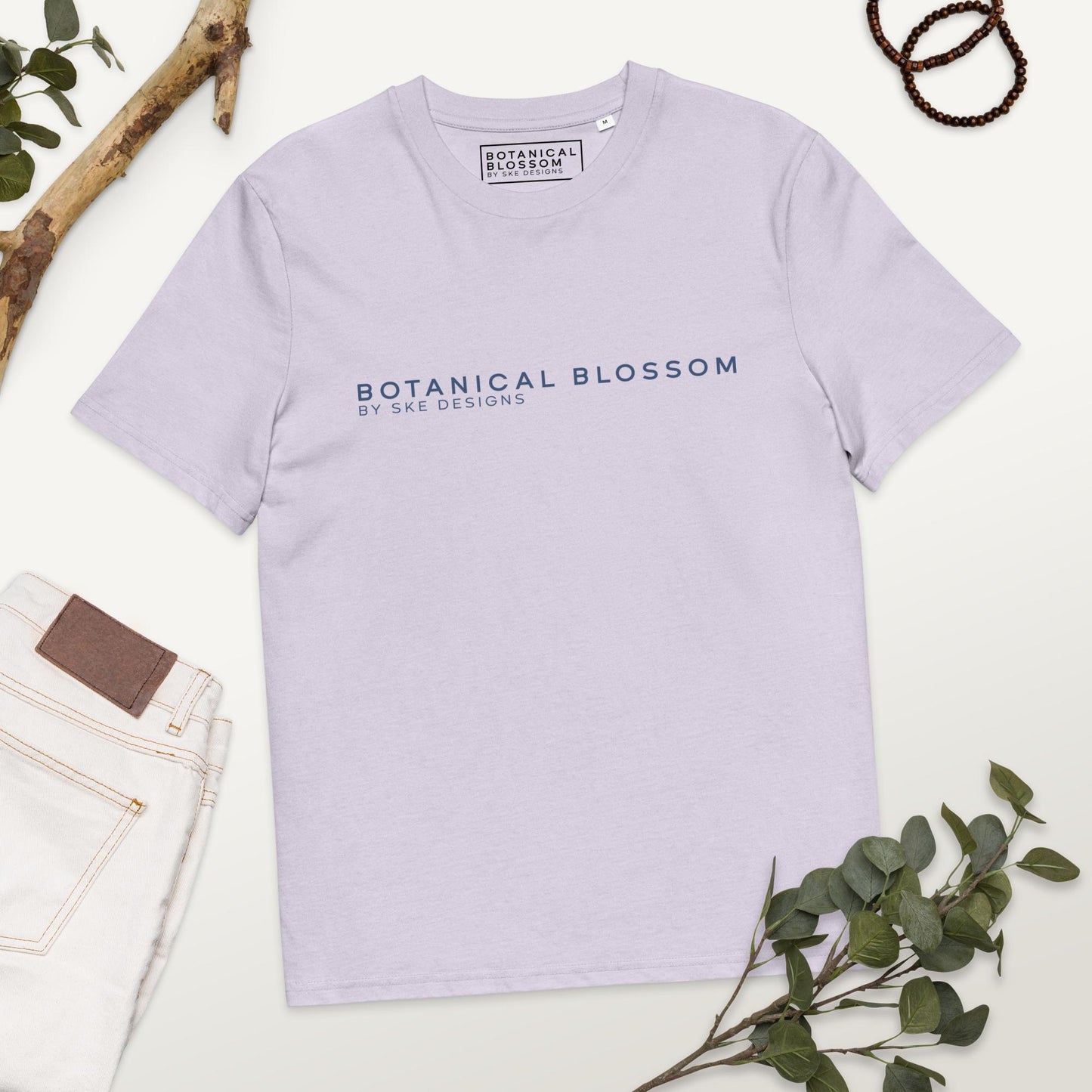 Botanical Blossom - T-shirt unisexe en coton biologique