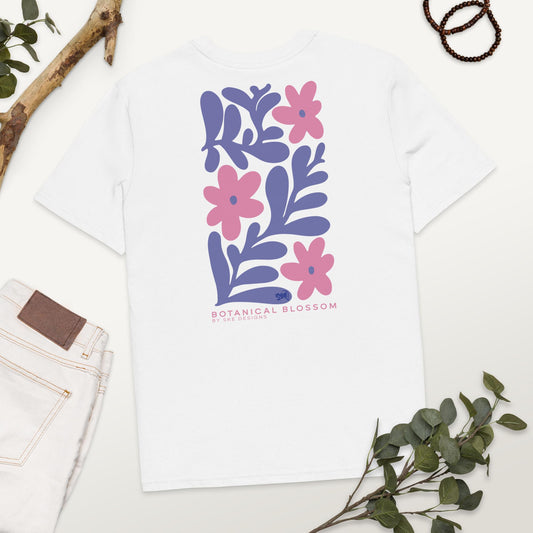 Botanical Blossom - T-shirt unisexe en coton biologique