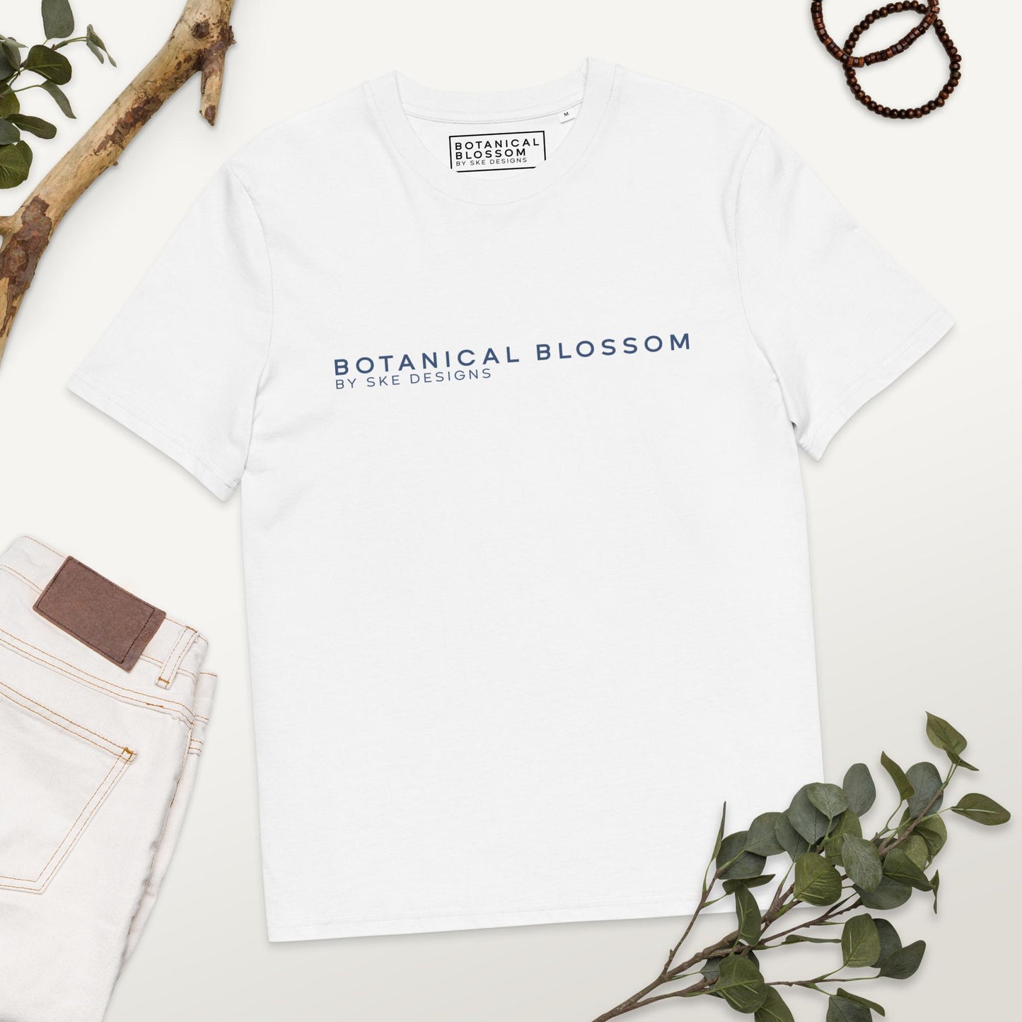 Botanical Blossom - T-shirt unisexe en coton biologique