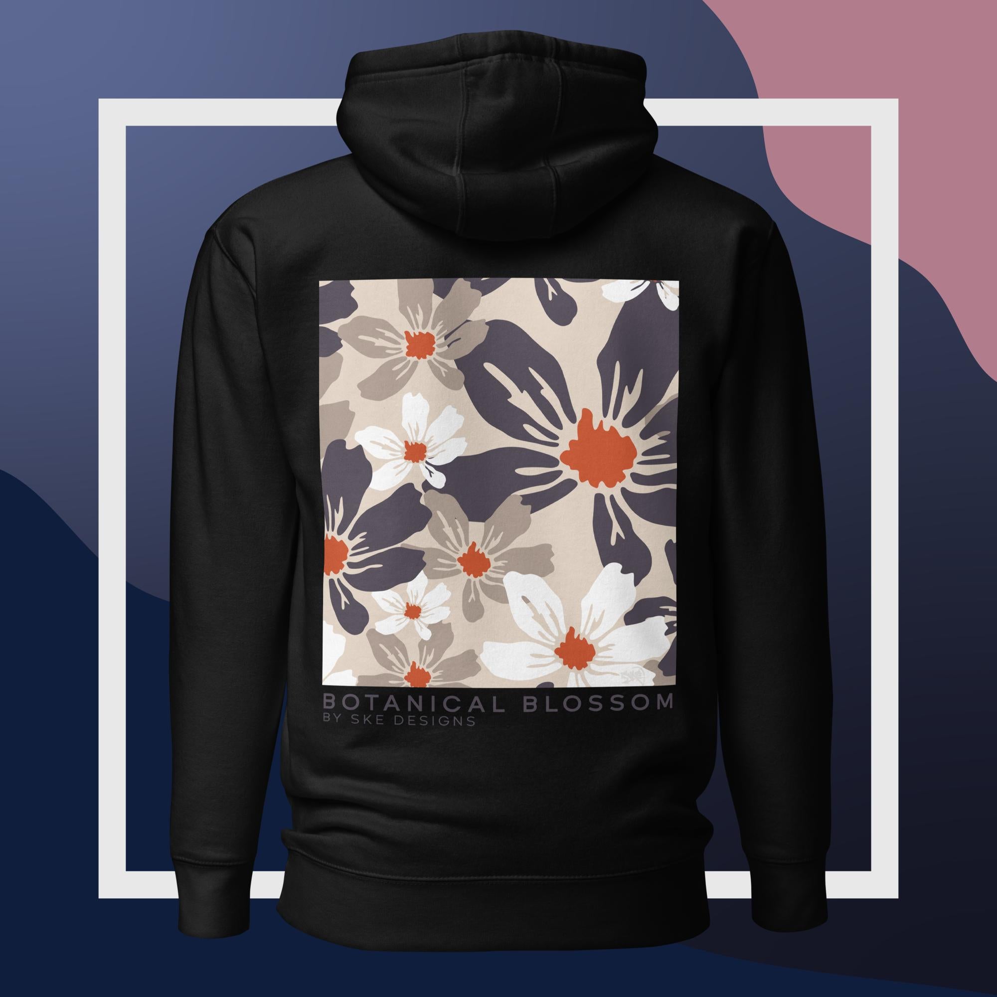 Botanical Blossom - Sweat à Capuche Unisexe