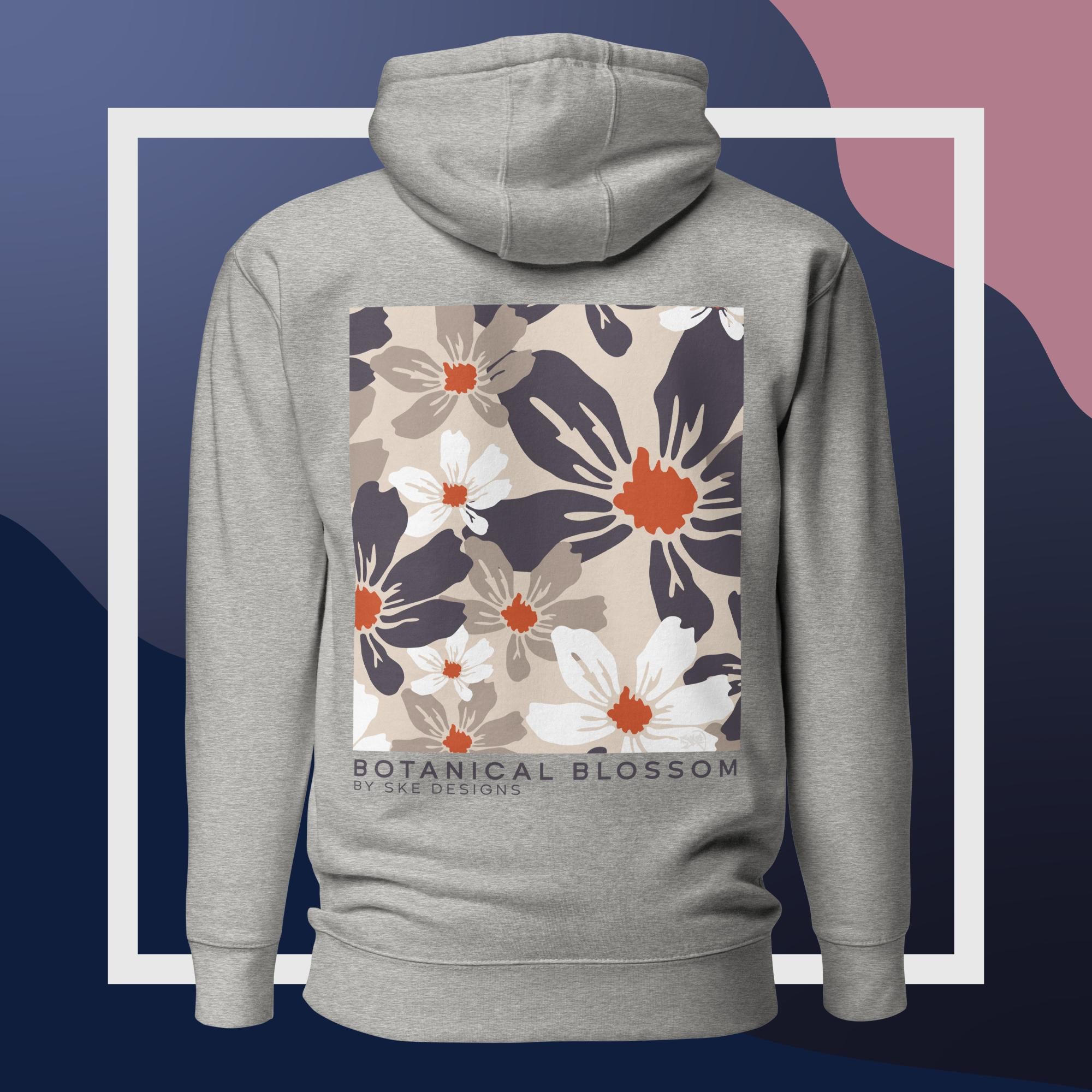 Botanical Blossom - Sweat à Capuche Unisexe