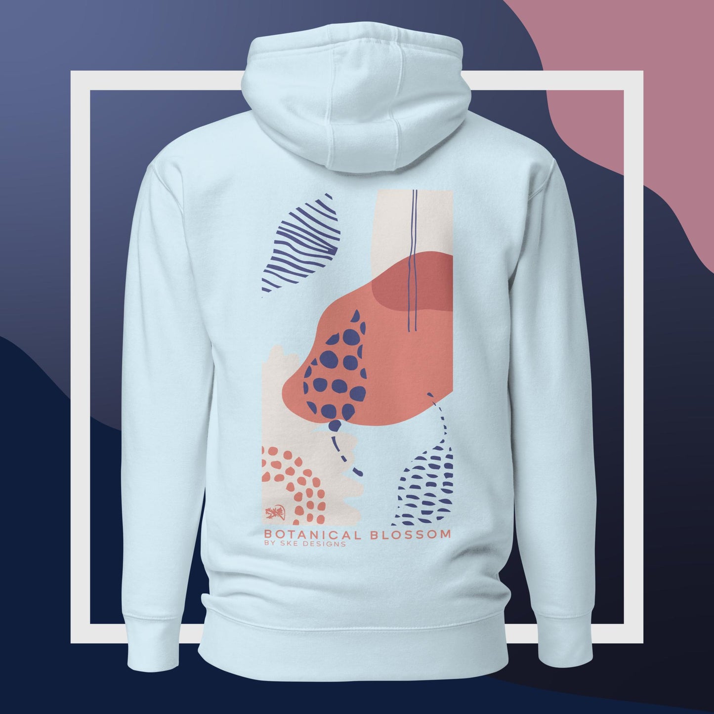 Botanical Blossom - Sweat à Capuche Unisexe