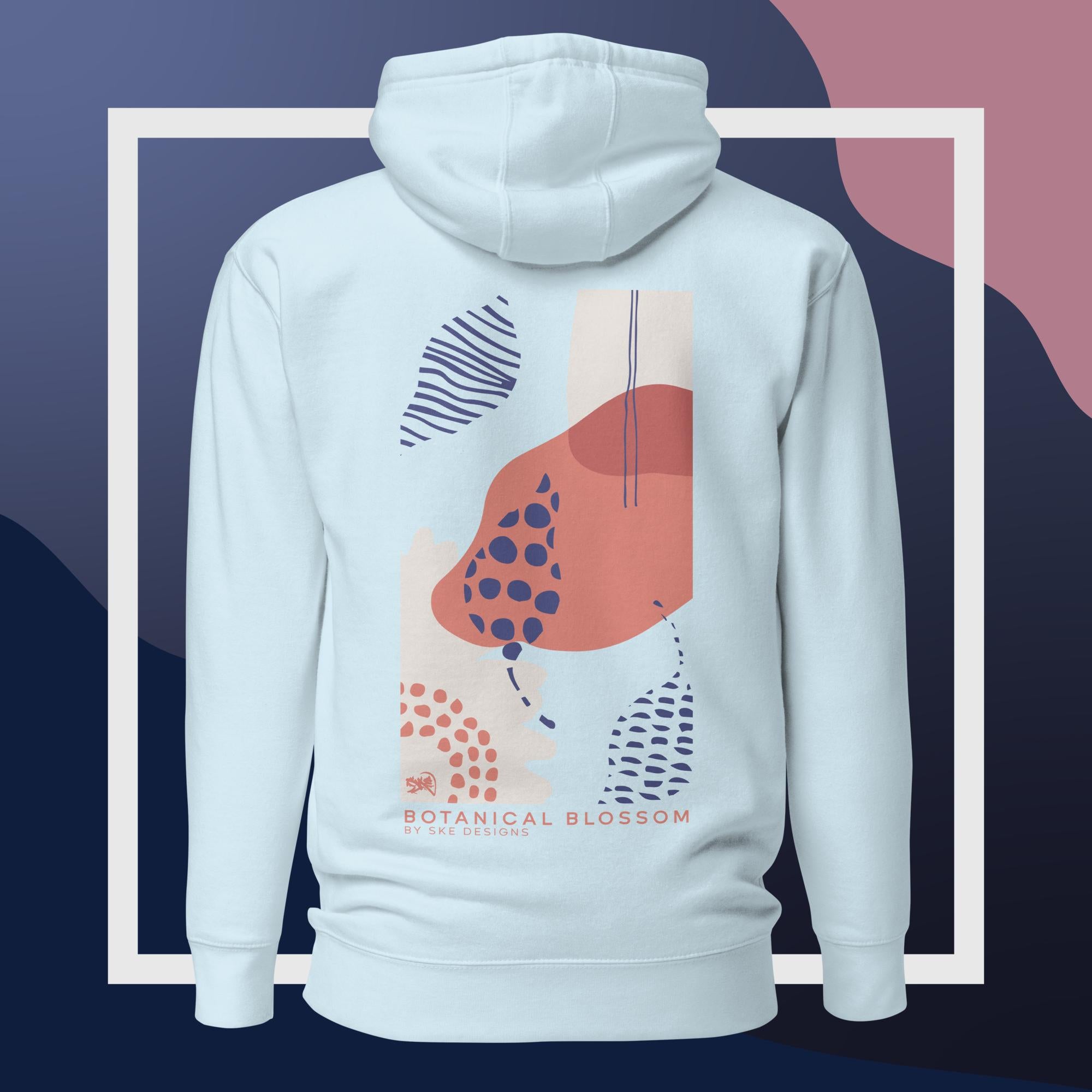 Botanical Blossom - Sweat à Capuche Unisexe