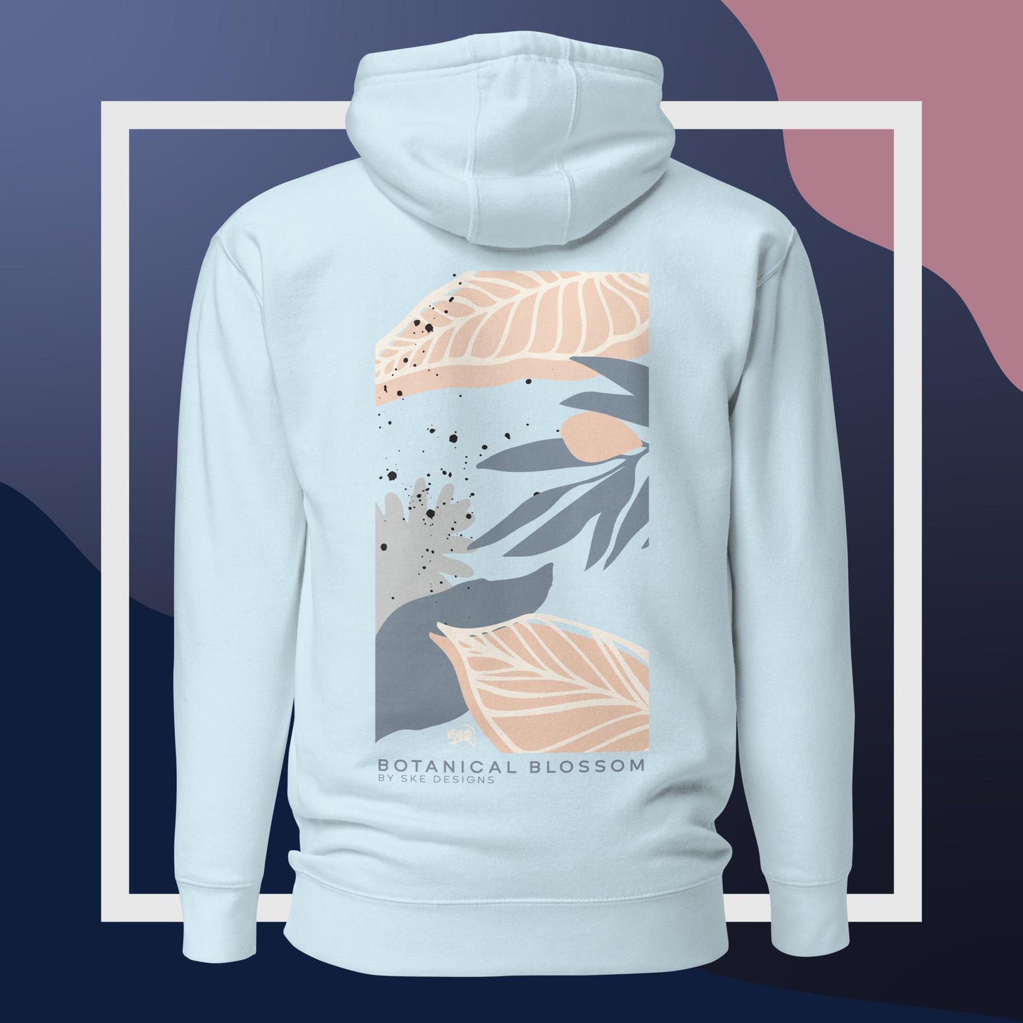 Botanical Blossom - Sweat à Capuche Unisexe