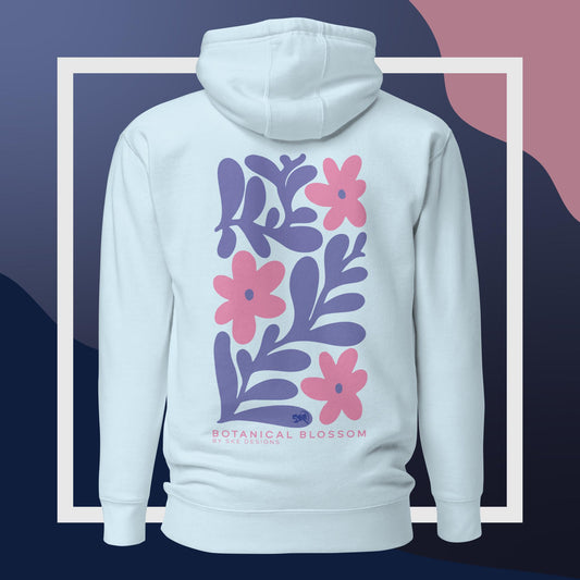 Botanical Blossom - Sweat à Capuche Unisexe